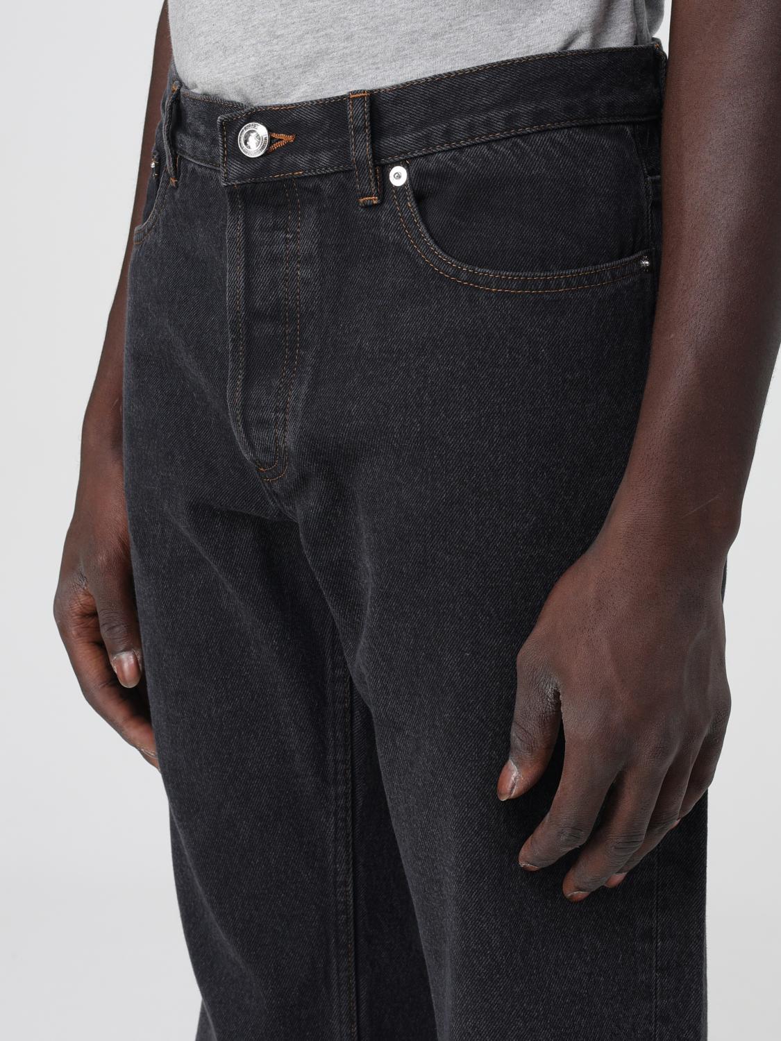 A.P.C. JEANS: Jeans A.P.C. in denim, Nero - Img 4