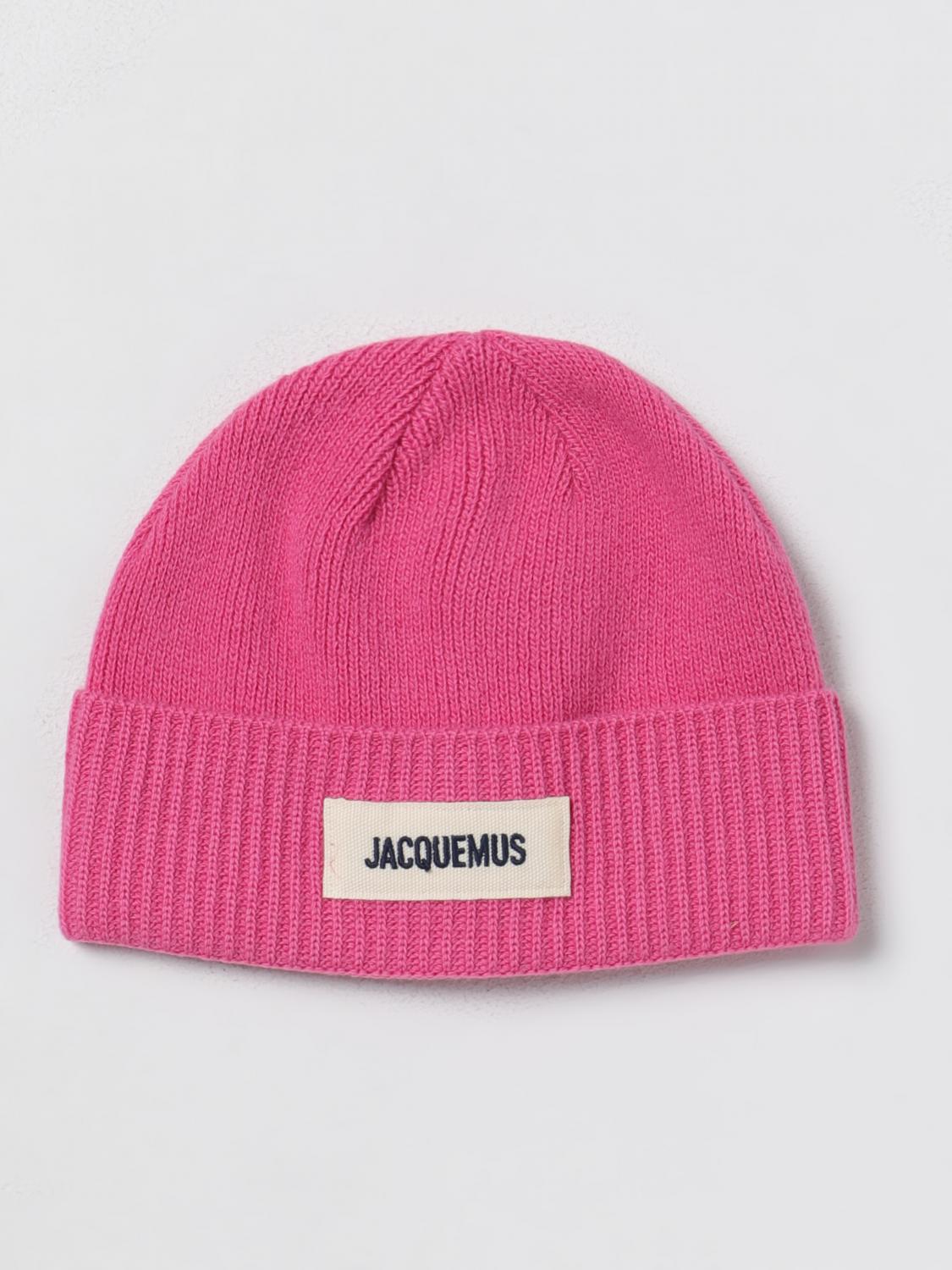 JACQUEMUS: Hat men - Pink | Jacquemus hat 236AC6065088 online at