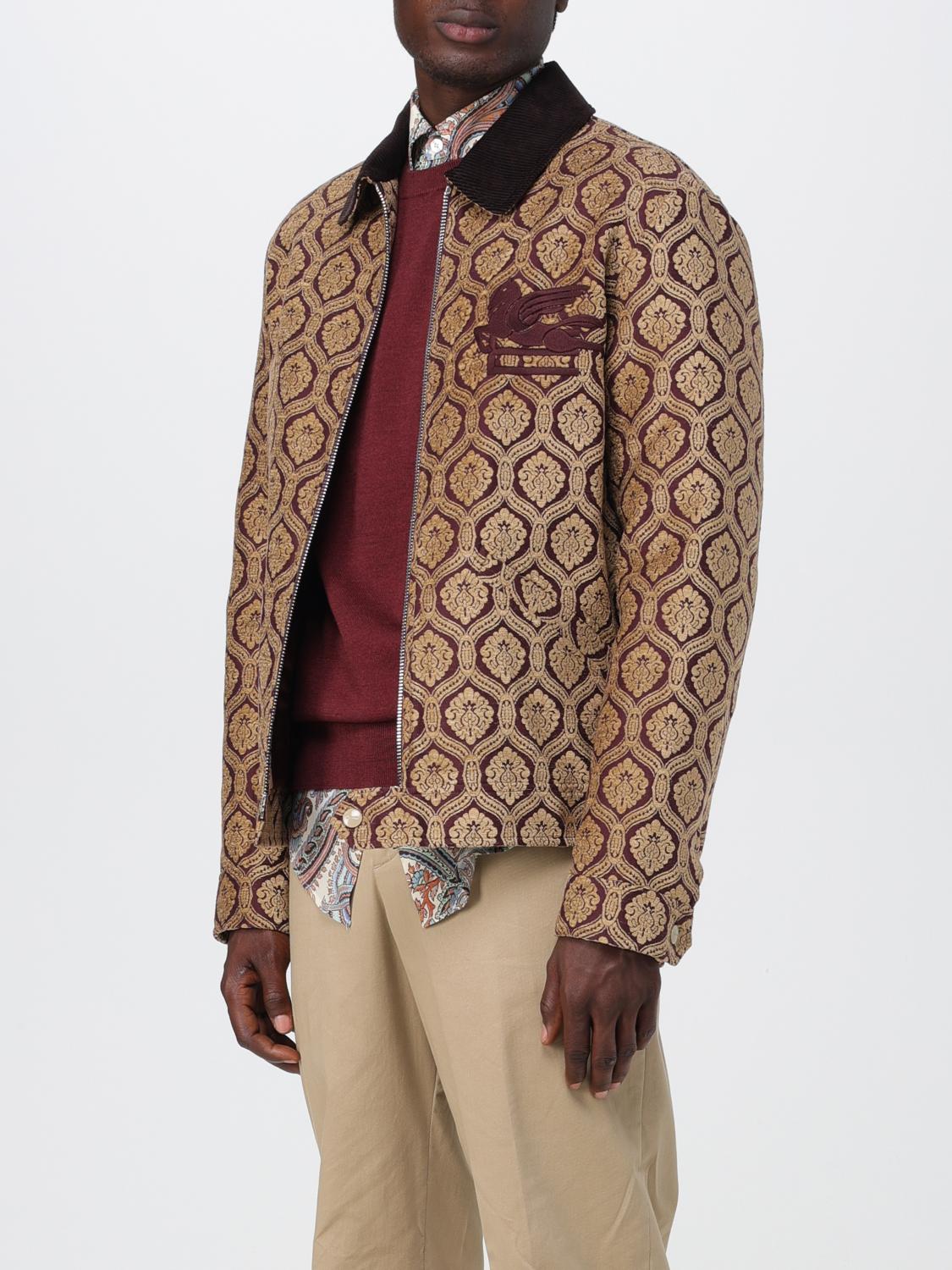 ETRO: Jacket men Brown Etro jacket 1S3810086 online at