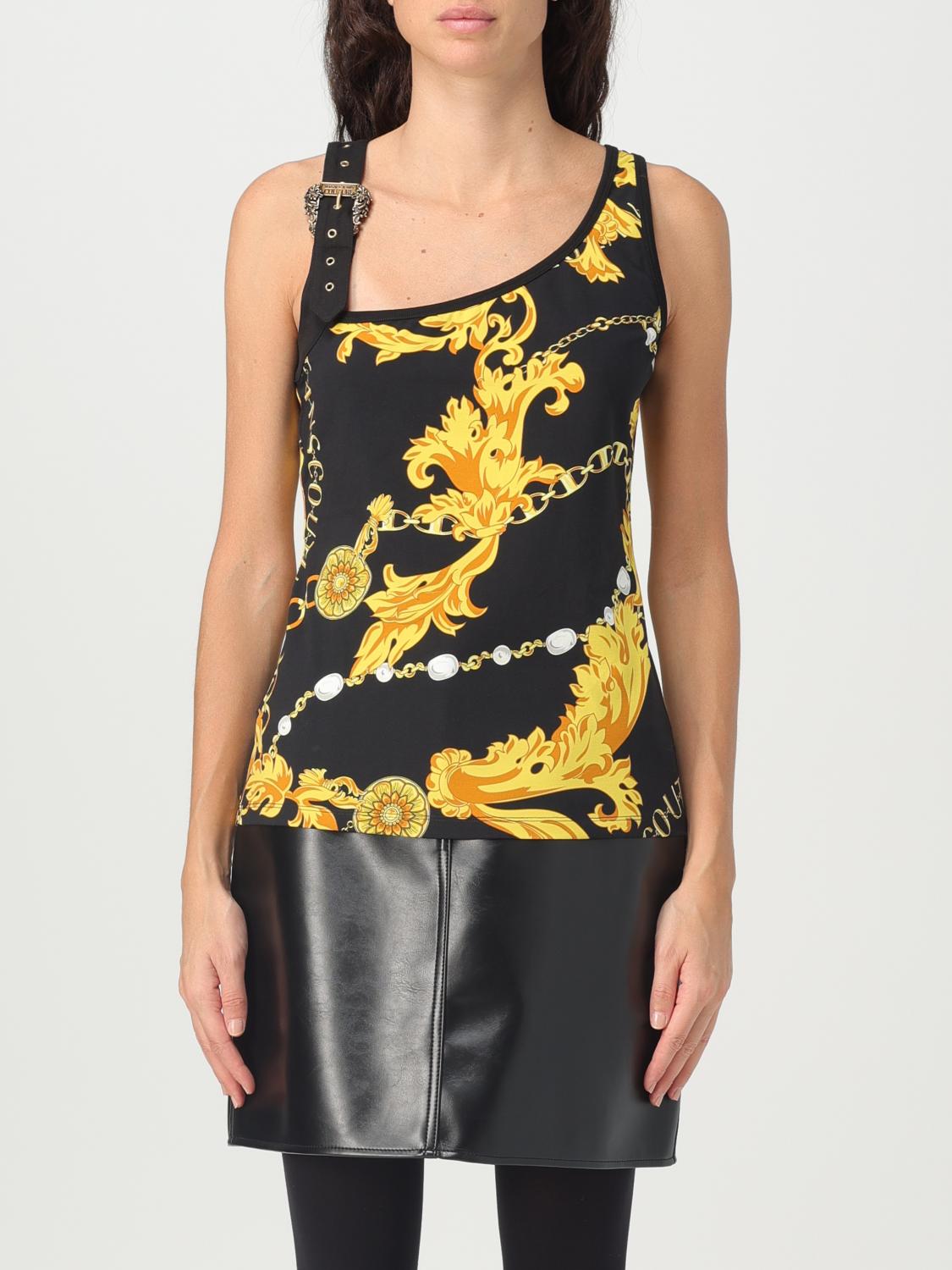 VERSACE JEANS COUTURE トップス: トップス レディース Versace Jeans Couture, ブラック - Img 1