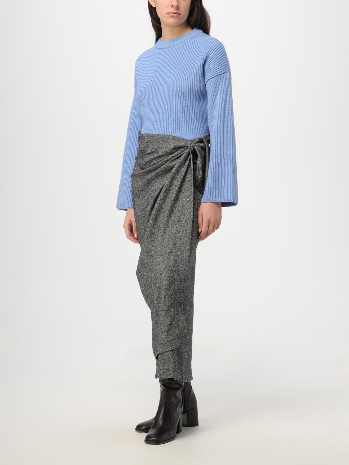 ERIKA CAVALLINI ROCK: Rock damen Erika Cavallini, Grau - Img 2