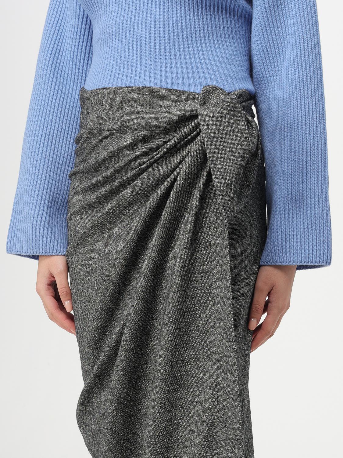 Erika Cavallini Outlet: Skirt woman - Grey | Erika Cavallini skirt