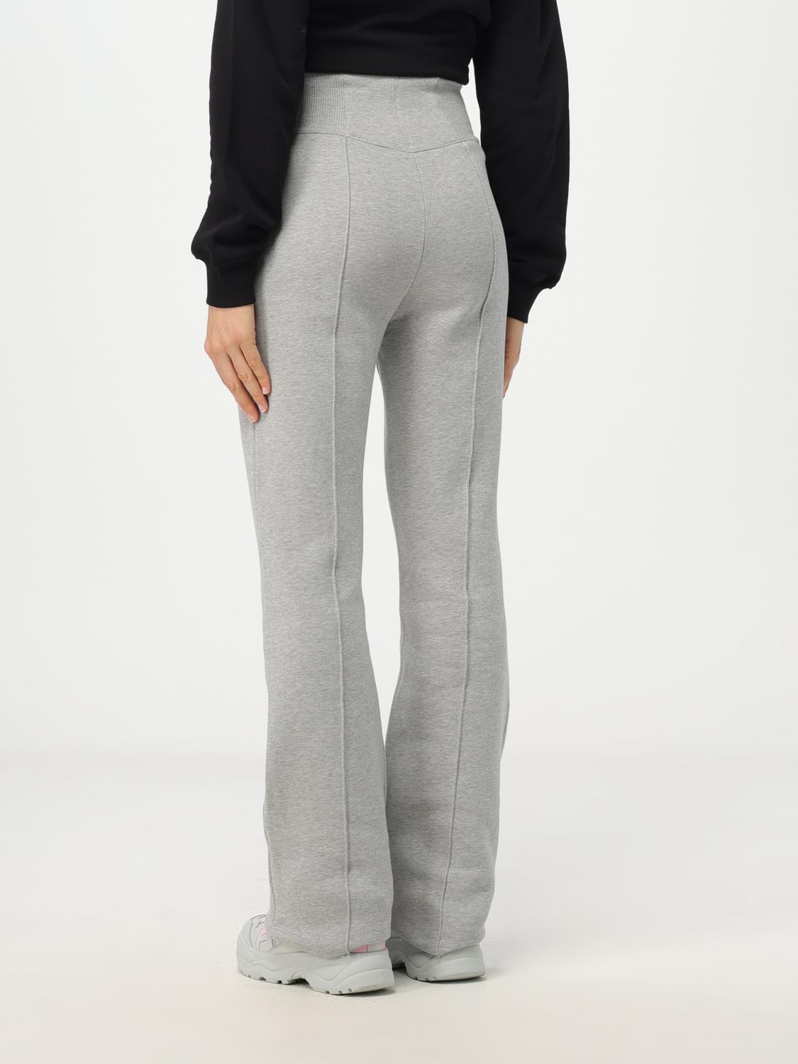 CHIARA FERRAGNI PANTALONI: Pantalone sportivo Chiara Ferragni in cotone , Grigio - Img 2