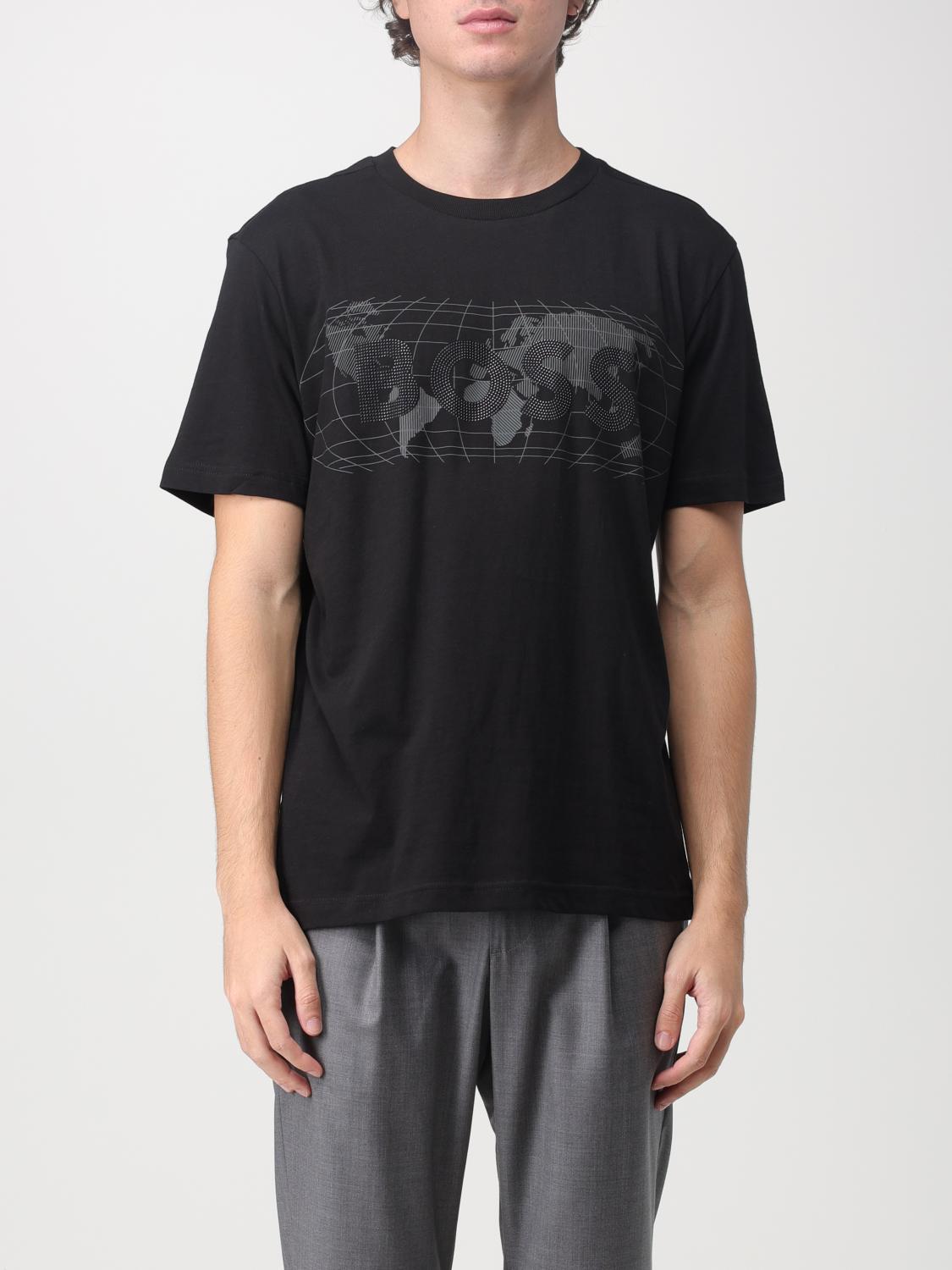 Boss - Man - Black - T-shirt main image 1