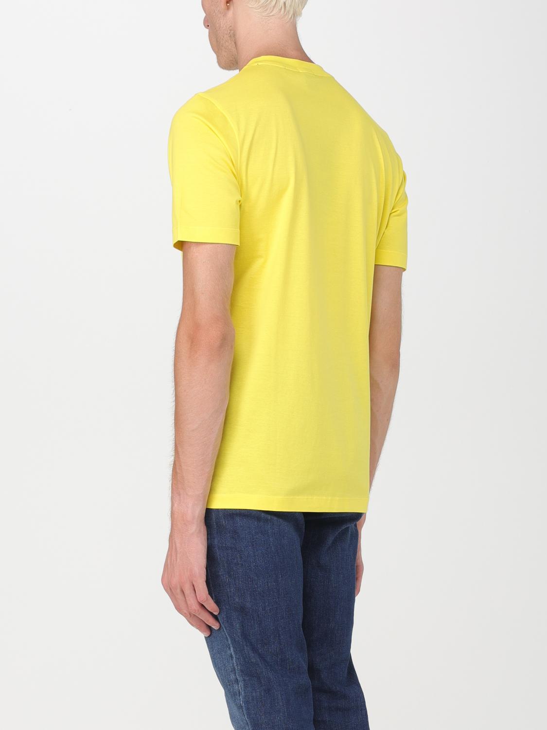 BOSS T-SHIRT: T-shirt men Boss, Yellow - Img 2
