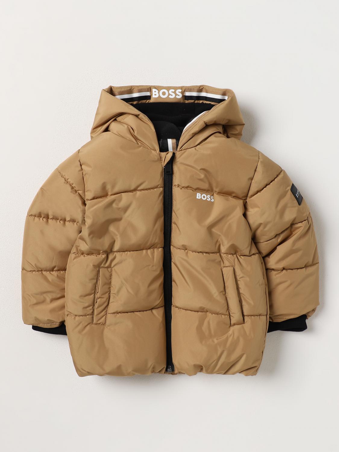 BOSS: Jacket kids Kidswear Beige Boss jacket J06271 online at