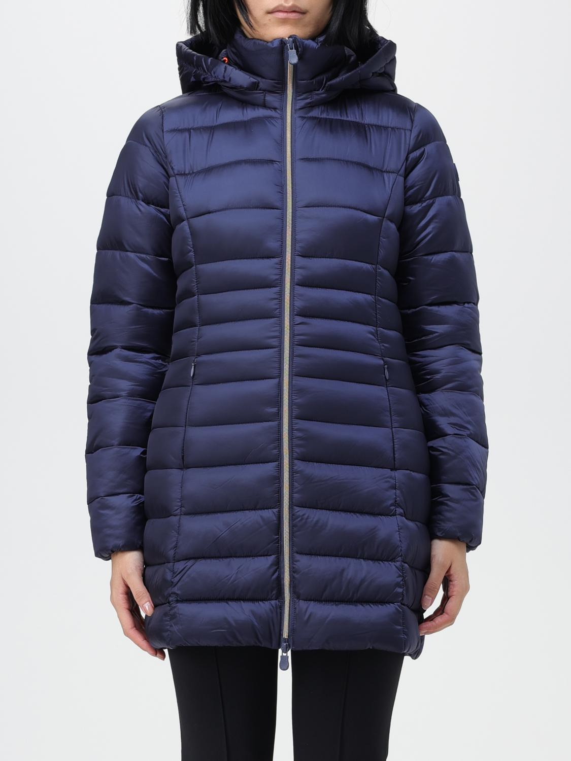 SAVE THE DUCK GIACCA: Piumino Save The Duck in nylon trapuntato, Blue - Img 1