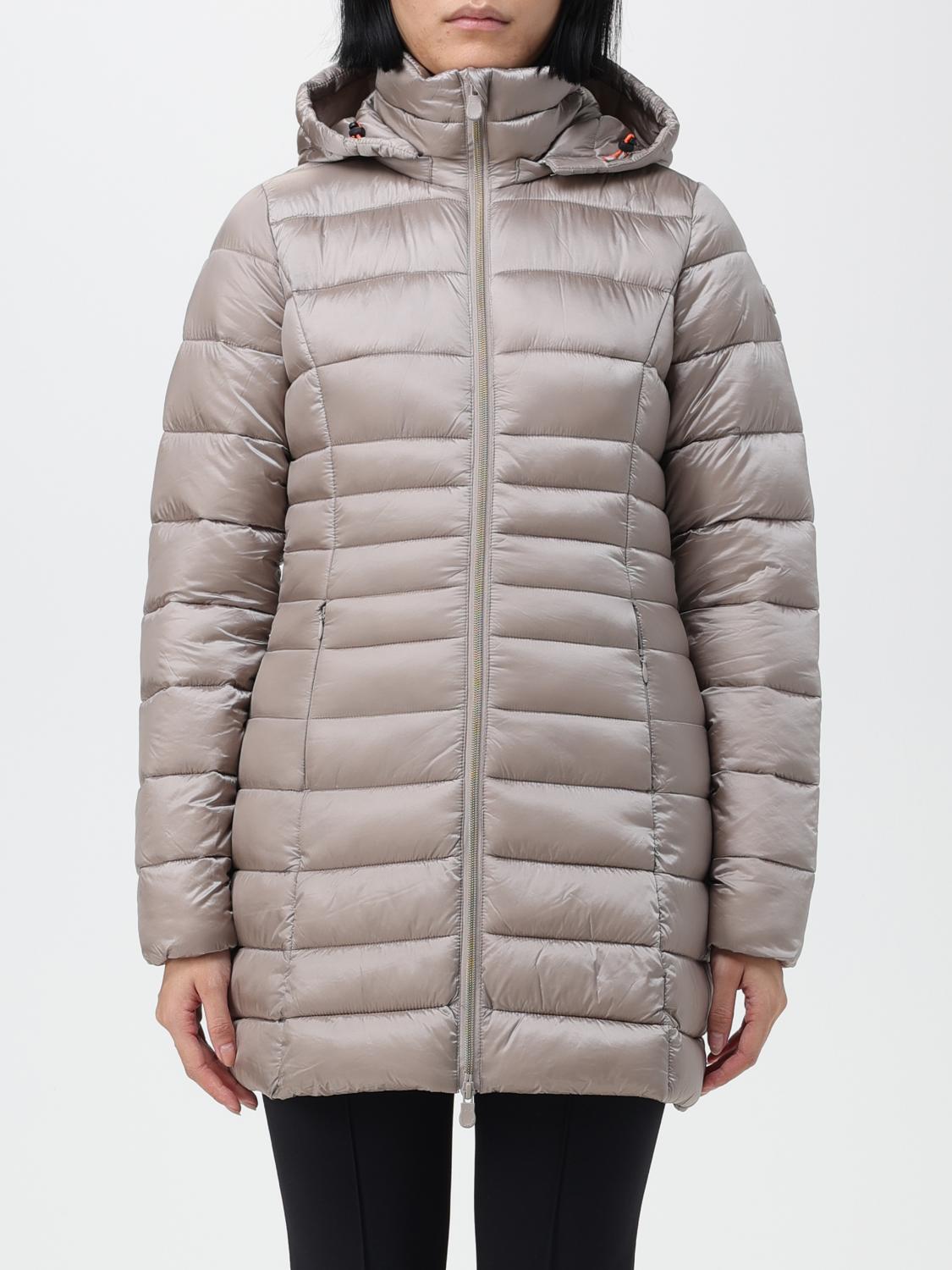 SAVE THE DUCK GIACCA: Piumino Save The Duck in nylon trapuntato, Perla - Img 1