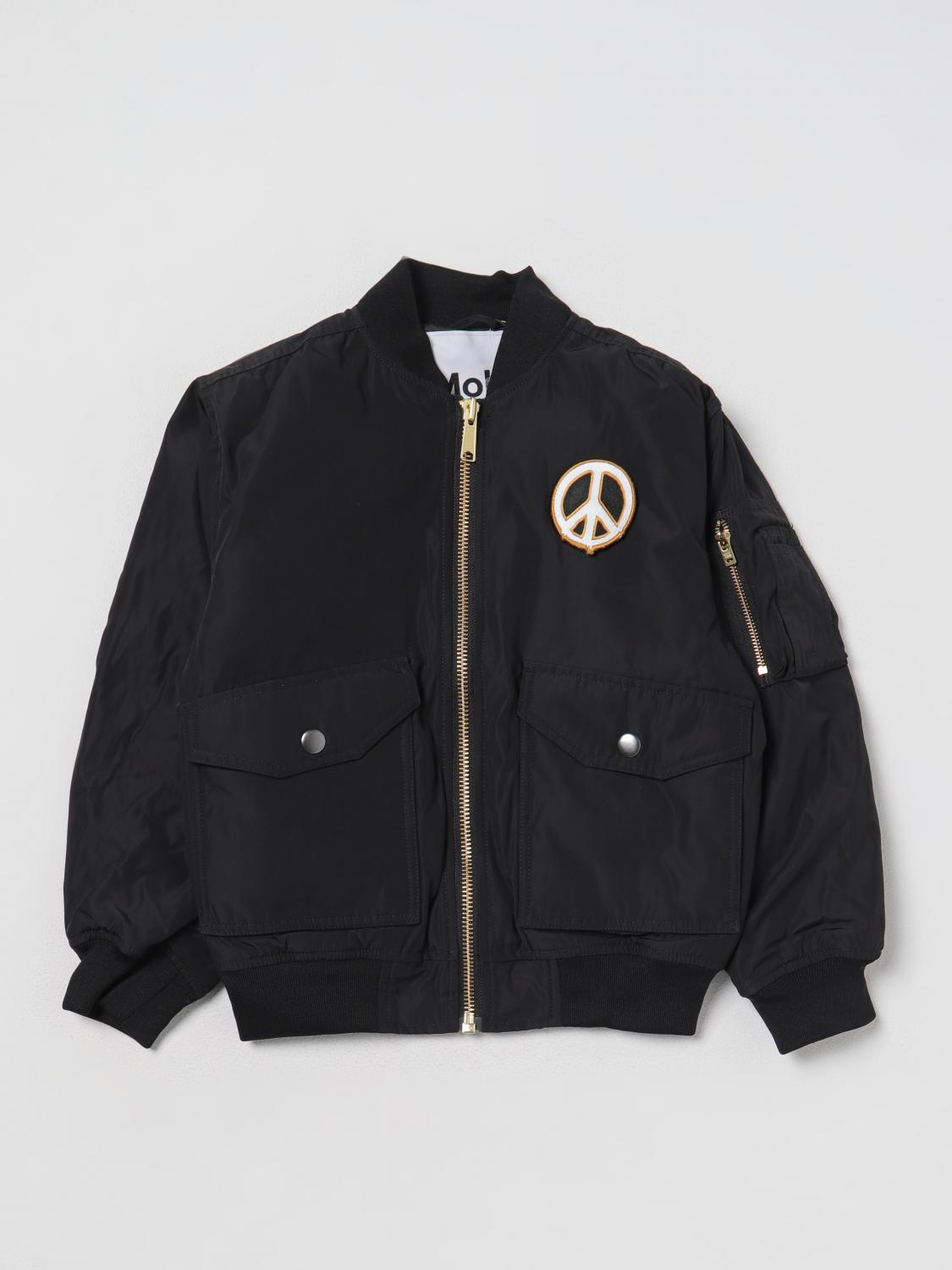 MOLO ABRIGO: Abrigo niños Molo, Negro - Img 1