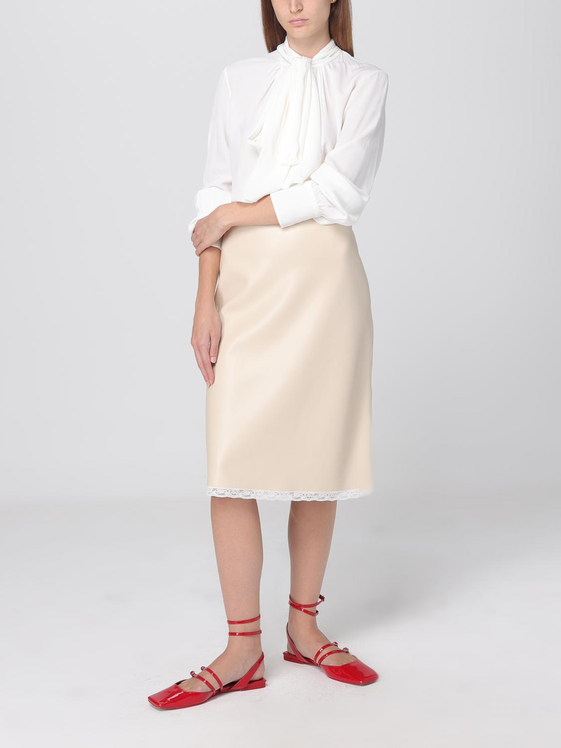 N° 21 TOP: Top mujer N° 21, Crema - Img 2
