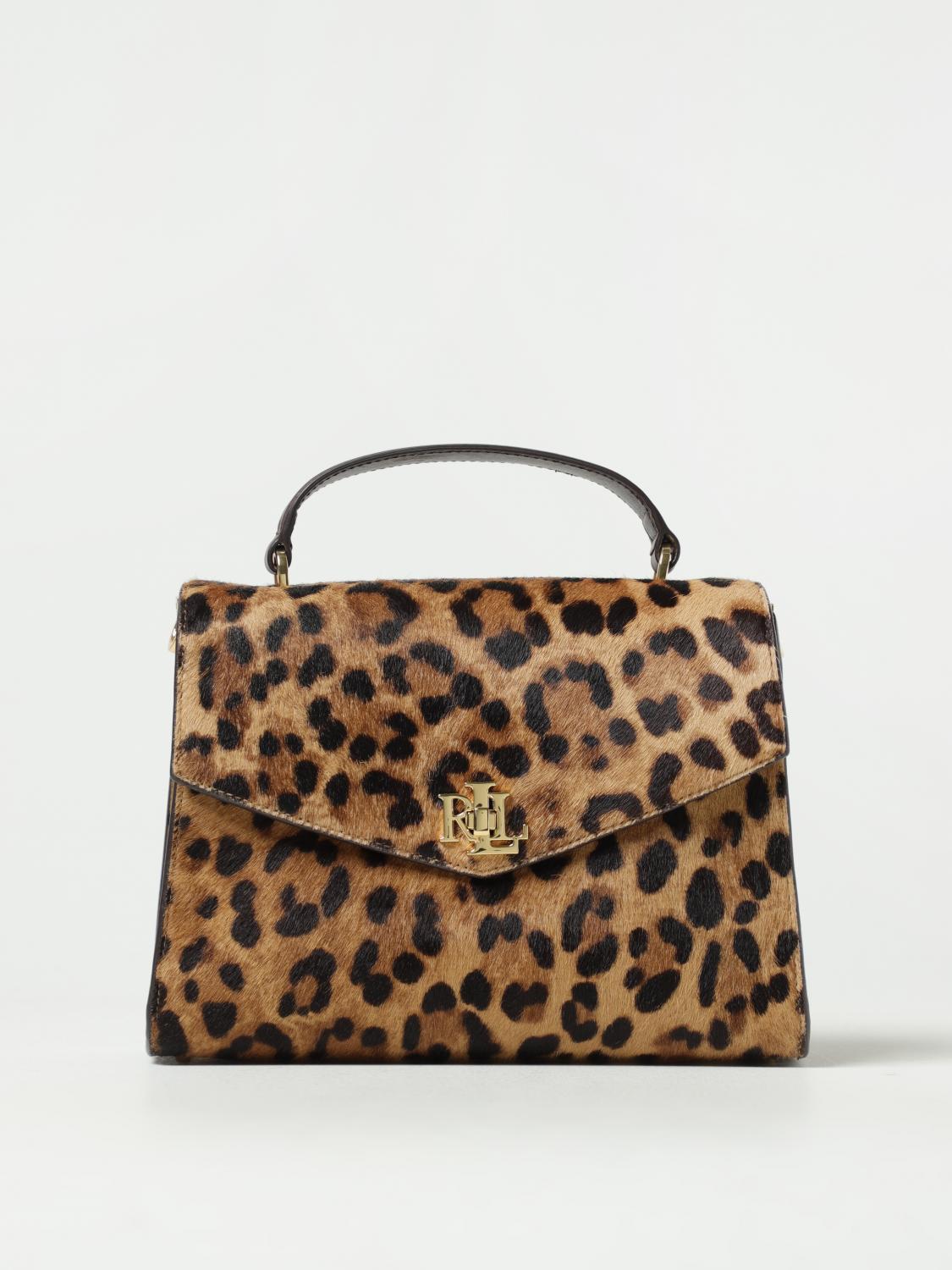 POLO RALPH LAUREN: Schultertasche damen Braun Polo Ralph