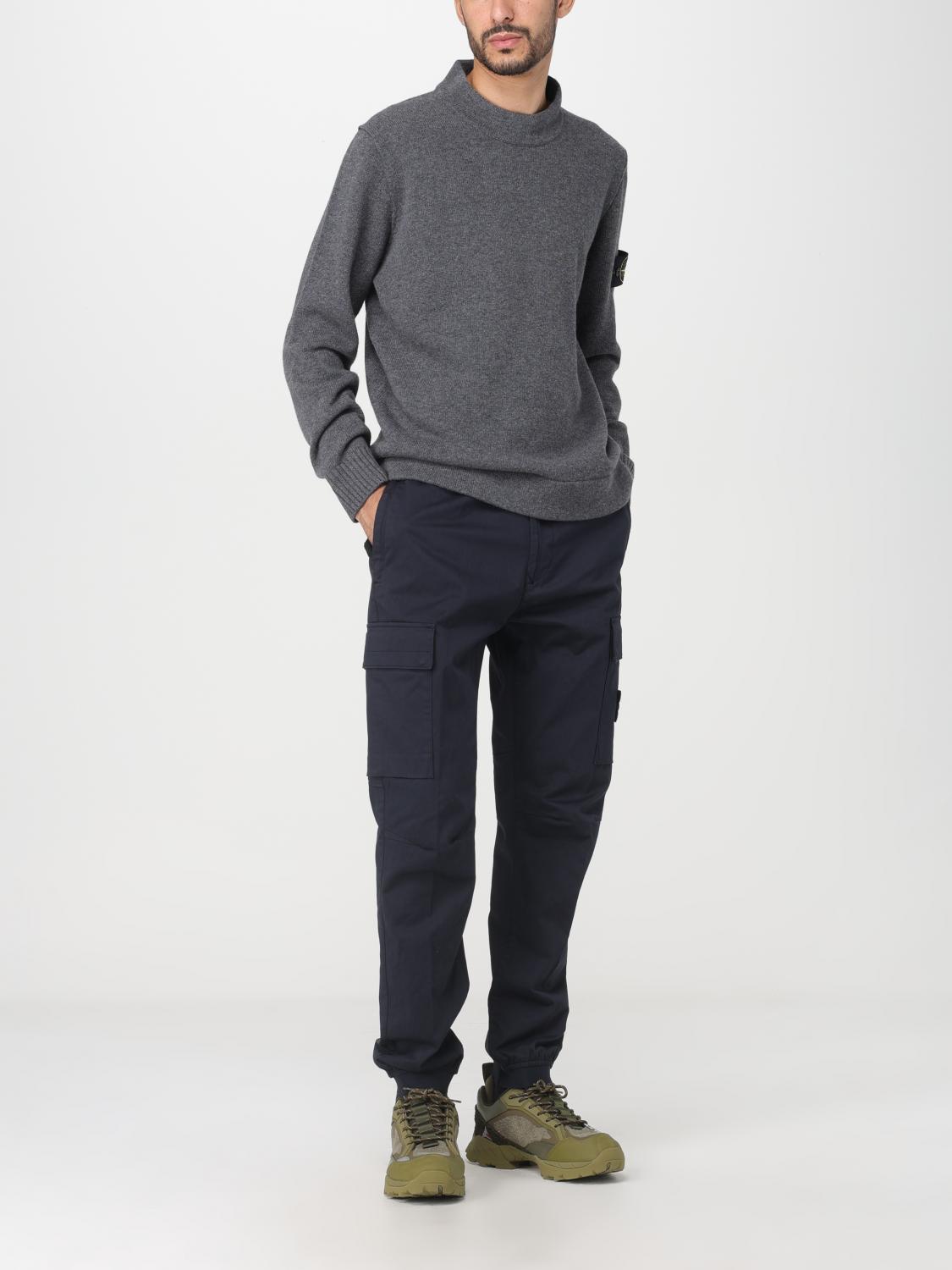STONE ISLAND JERSEY: Jersey hombre Stone Island, Gris - Img 2