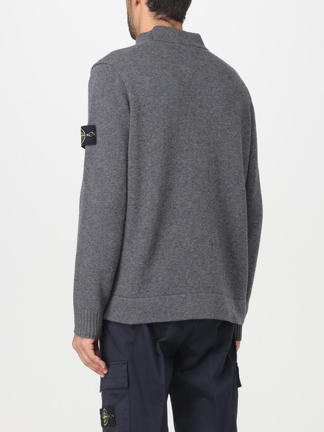 STONE ISLAND JERSEY: Jersey hombre Stone Island, Gris - Img 3