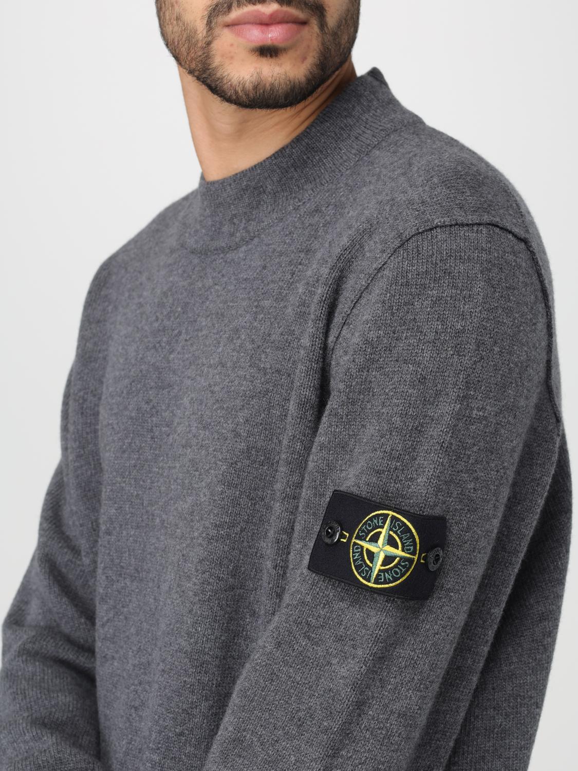 STONE ISLAND JERSEY: Jersey hombre Stone Island, Gris - Img 5