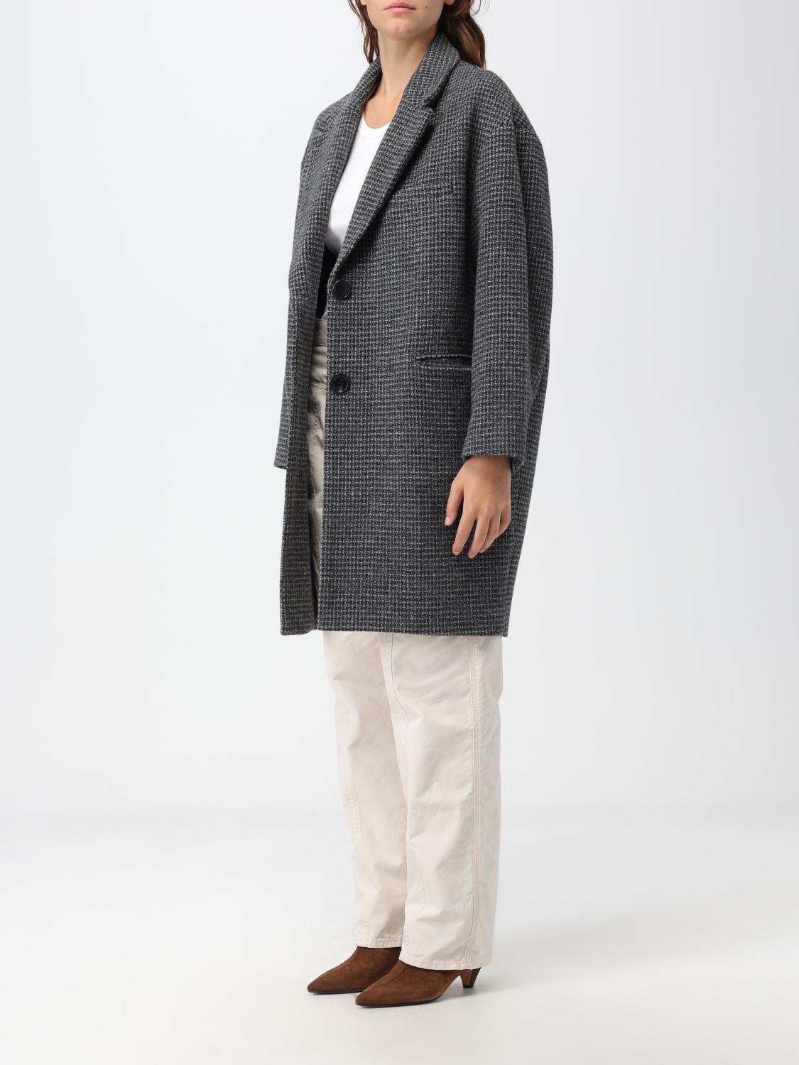 ISABEL MARANT ETOILE ABRIGO: Abrigo mujer Isabel Marant Etoile, Gris - Img 4