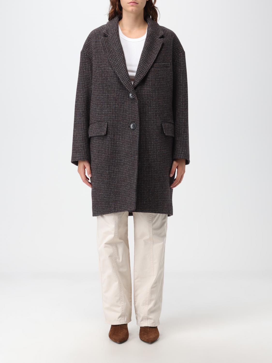 ISABEL MARANT ETOILE ABRIGO: Abrigo mujer Isabel Marant Etoile, Marrón - Img 1