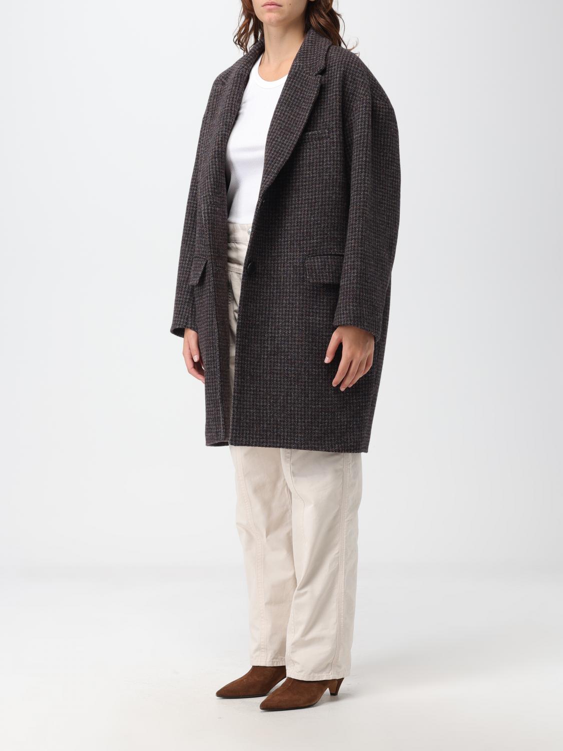 ISABEL MARANT ETOILE ABRIGO: Abrigo mujer Isabel Marant Etoile, Marrón - Img 4