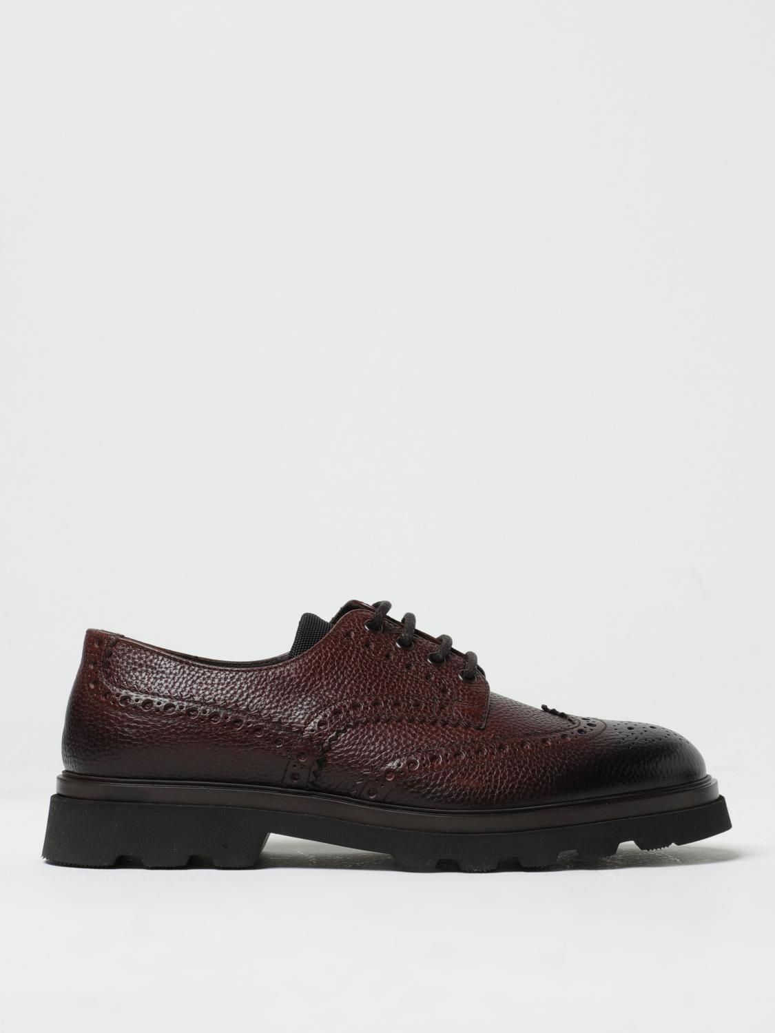 DOUCAL'S SCHNÜRSCHUHE: Schuhe herren Doucal's, Braun - Img 1