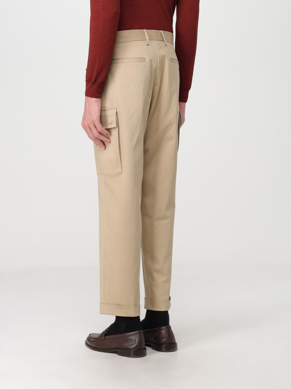 ETRO PANTS: Etro cargo pants in cotton blend, Beige - Img 3