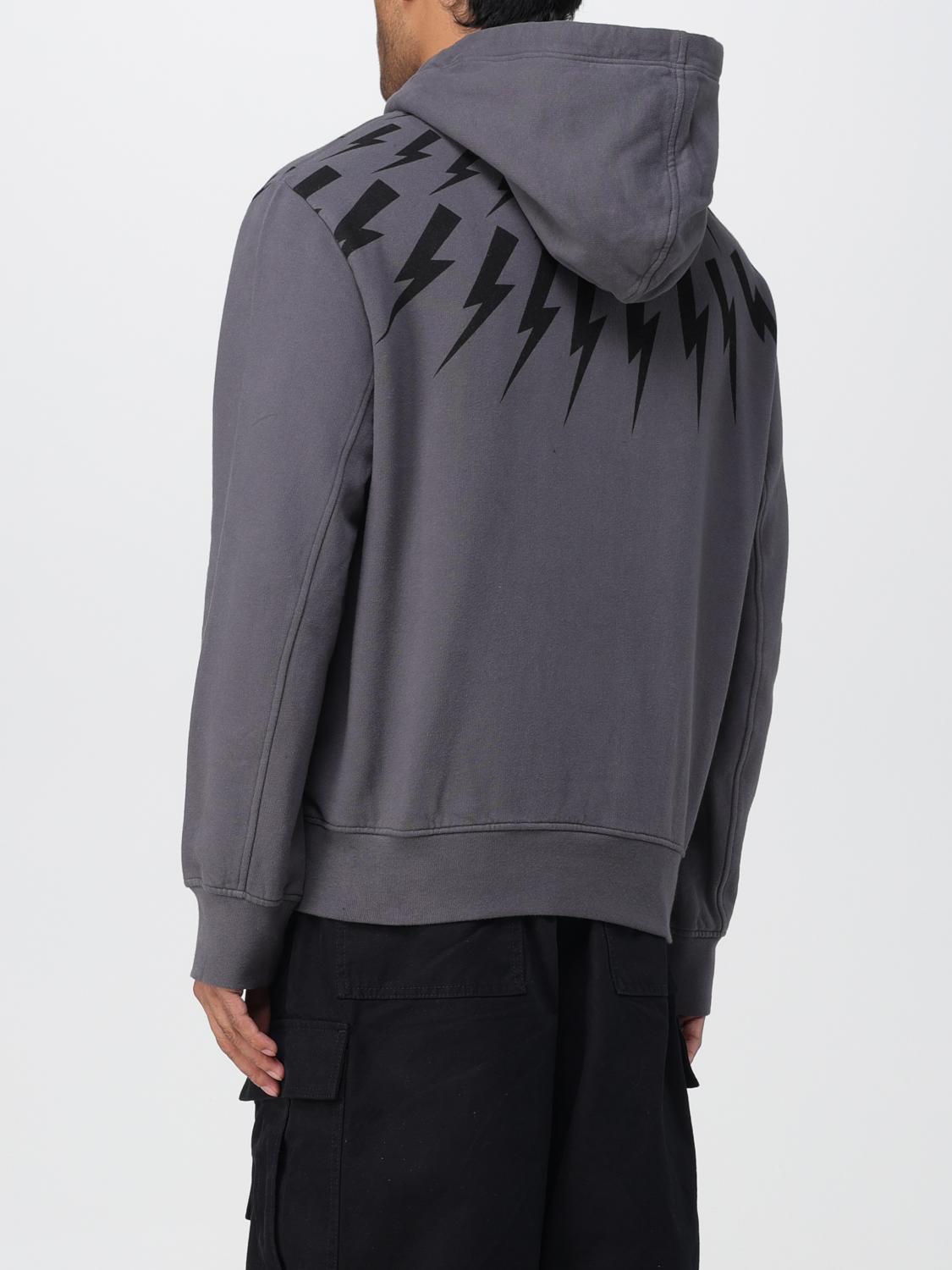 NEIL BARRETT PULLOVER: Pullover herren Neil Barrett, Schwarz - Img 3