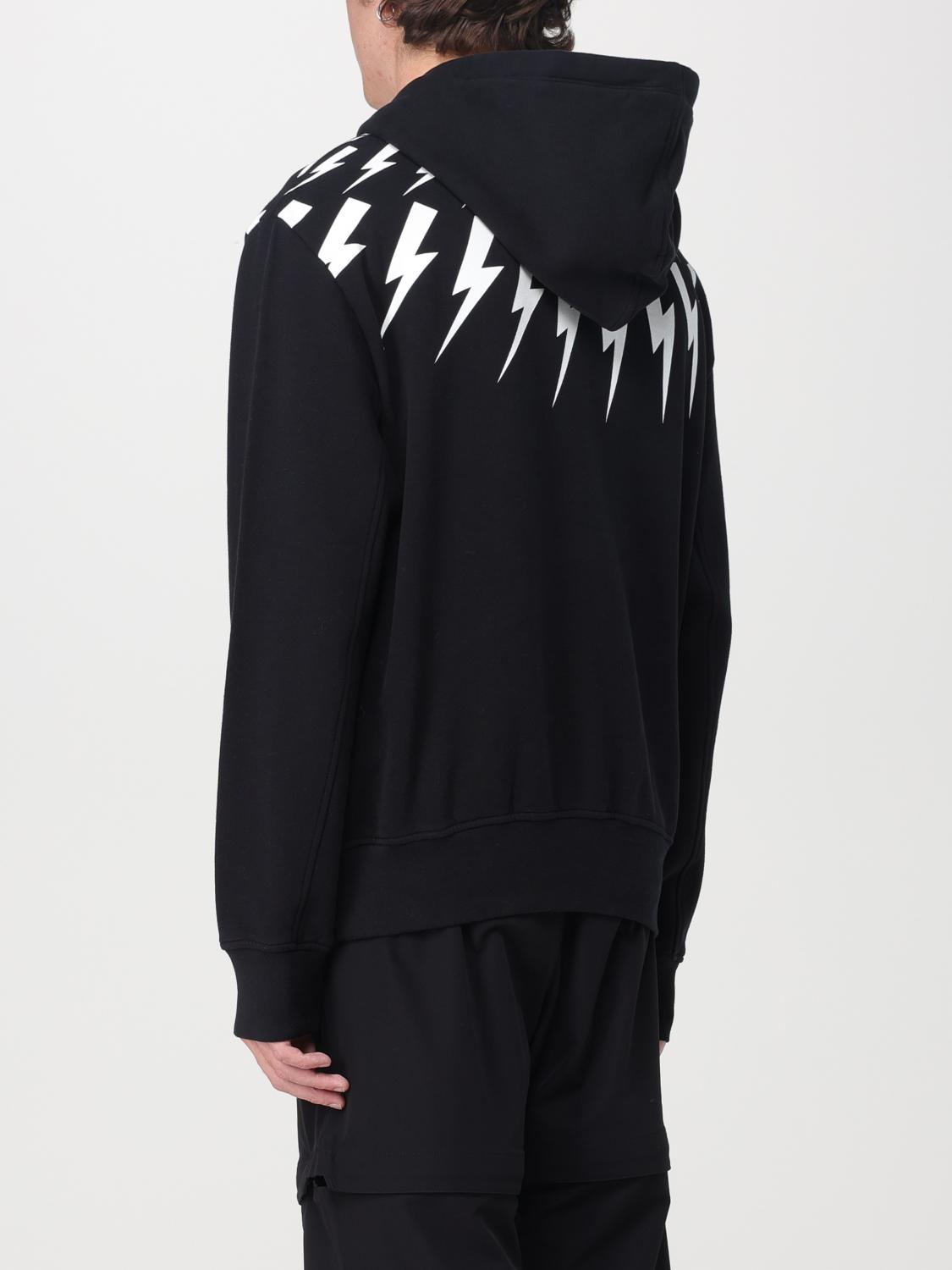 NEIL BARRETT PULLOVER: Pullover herren Neil Barrett, Schwarz 1 - Img 2