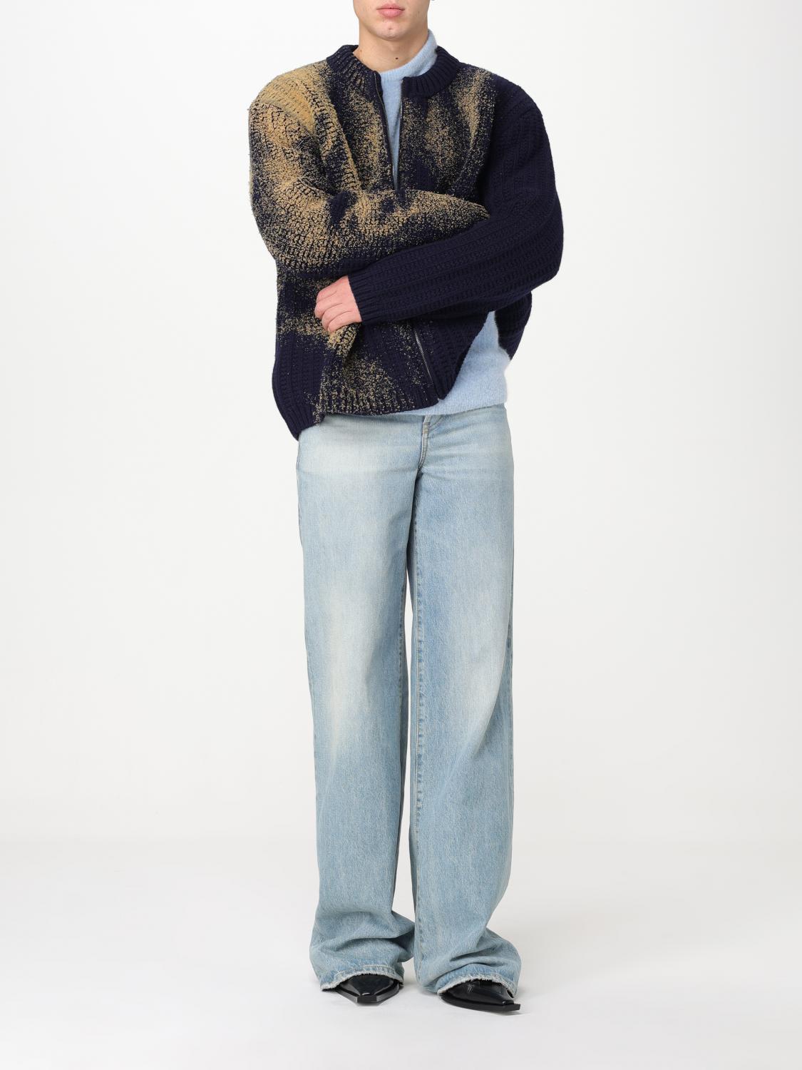 Maison Margiela Sandstorm cardigan in wool - Blue