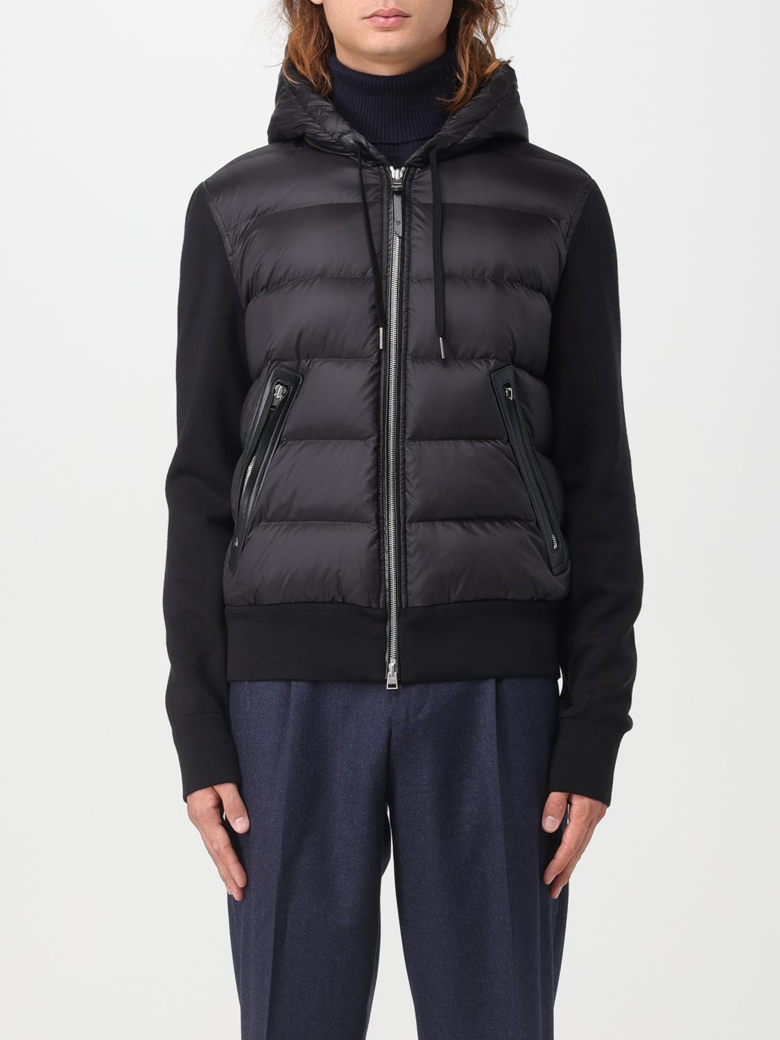 TOM FORD JACKET: Tom Ford padded nylon and wool down jacket, Black - Img 1