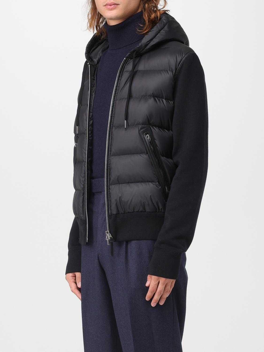 TOM FORD JACKET: Tom Ford padded nylon and wool down jacket, Black - Img 4