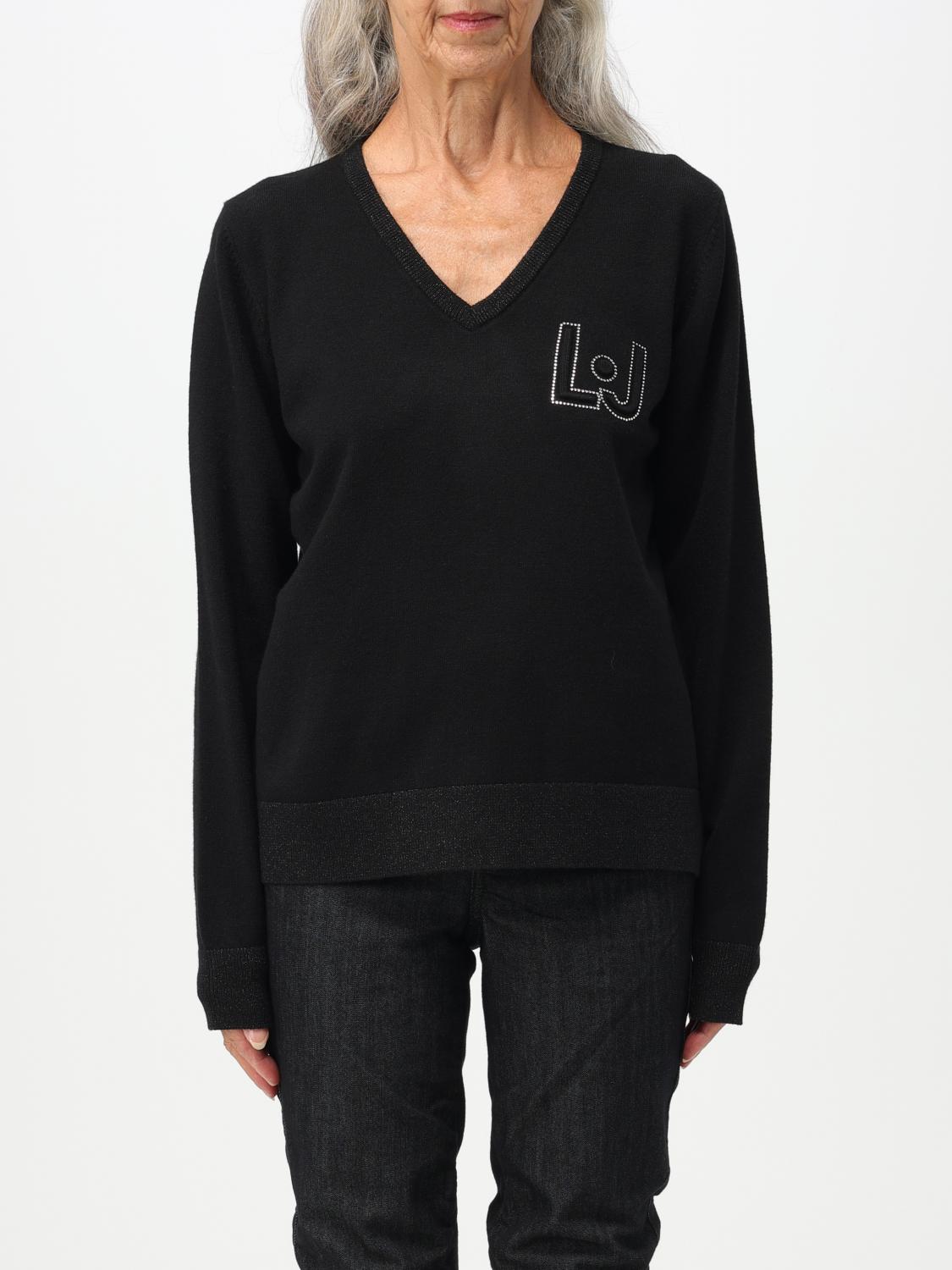 LIU JO PULLOVER: Pullover damen Liu Jo, Schwarz - Img 1