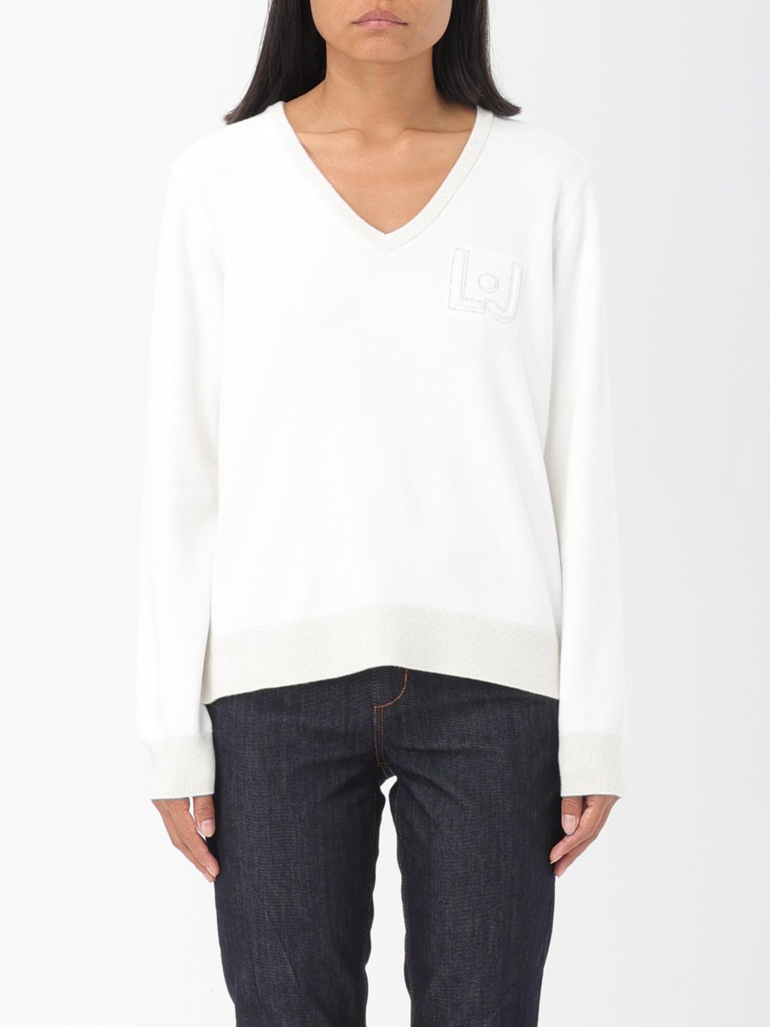 LIU JO JERSEY: Jersey mujer Liu Jo, Marfil - Img 1