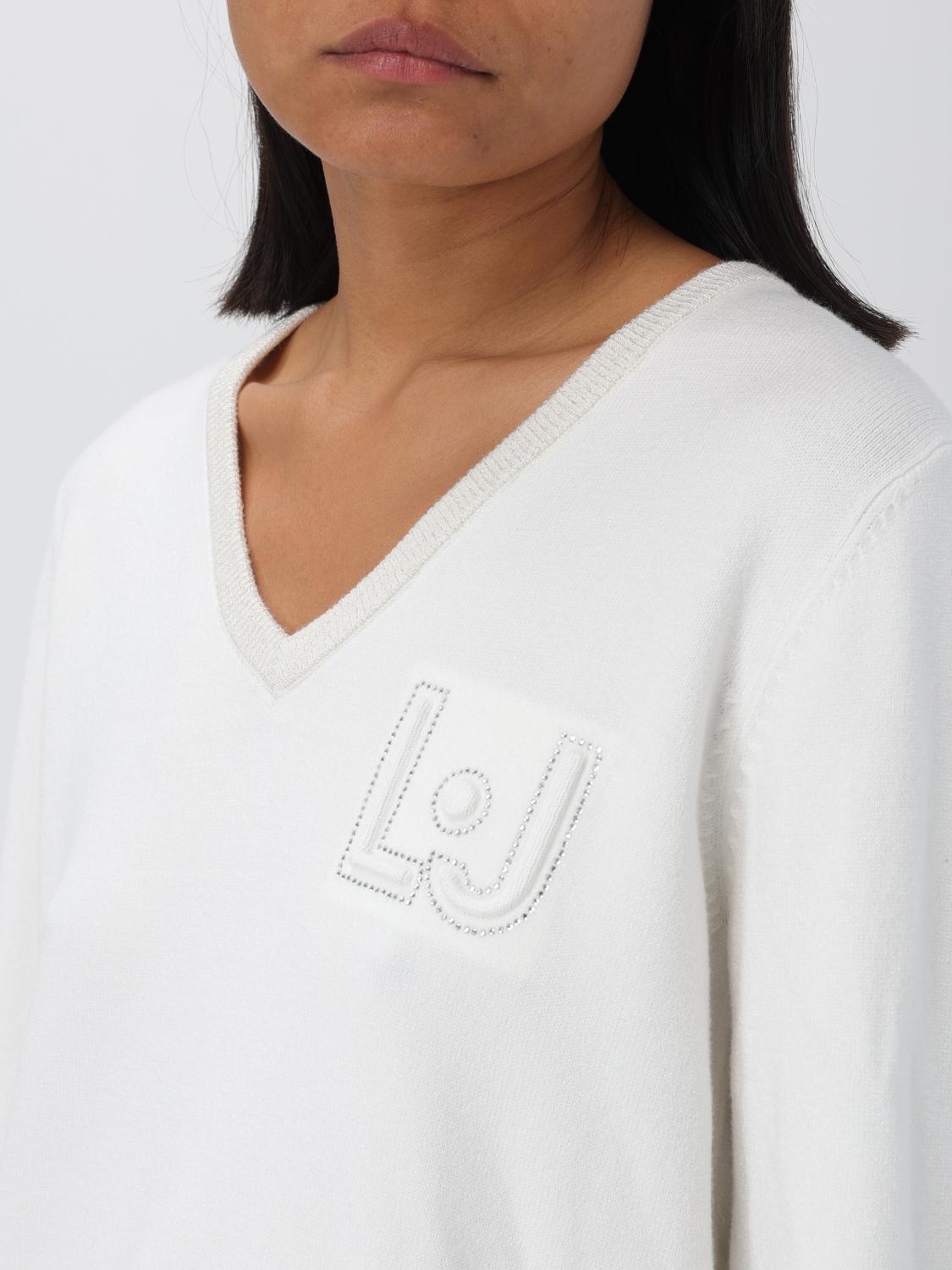 LIU JO JERSEY: Jersey mujer Liu Jo, Marfil - Img 3