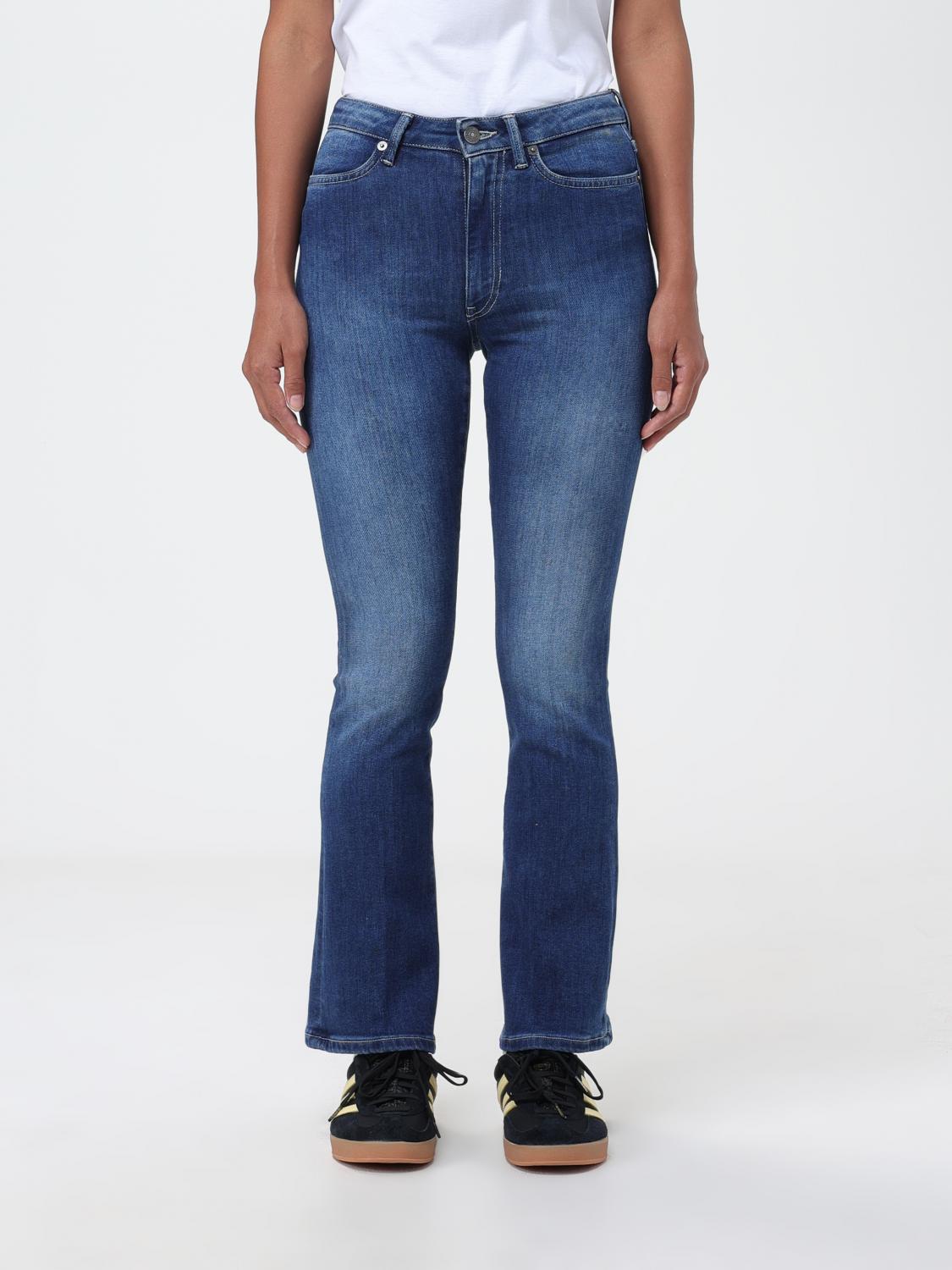 デニム・ジーパン DONDUP Woman Jeans Blue DP449DS0286DGE4 800 Dondup Outlet: denim jeans - Blue | Dondup jeans