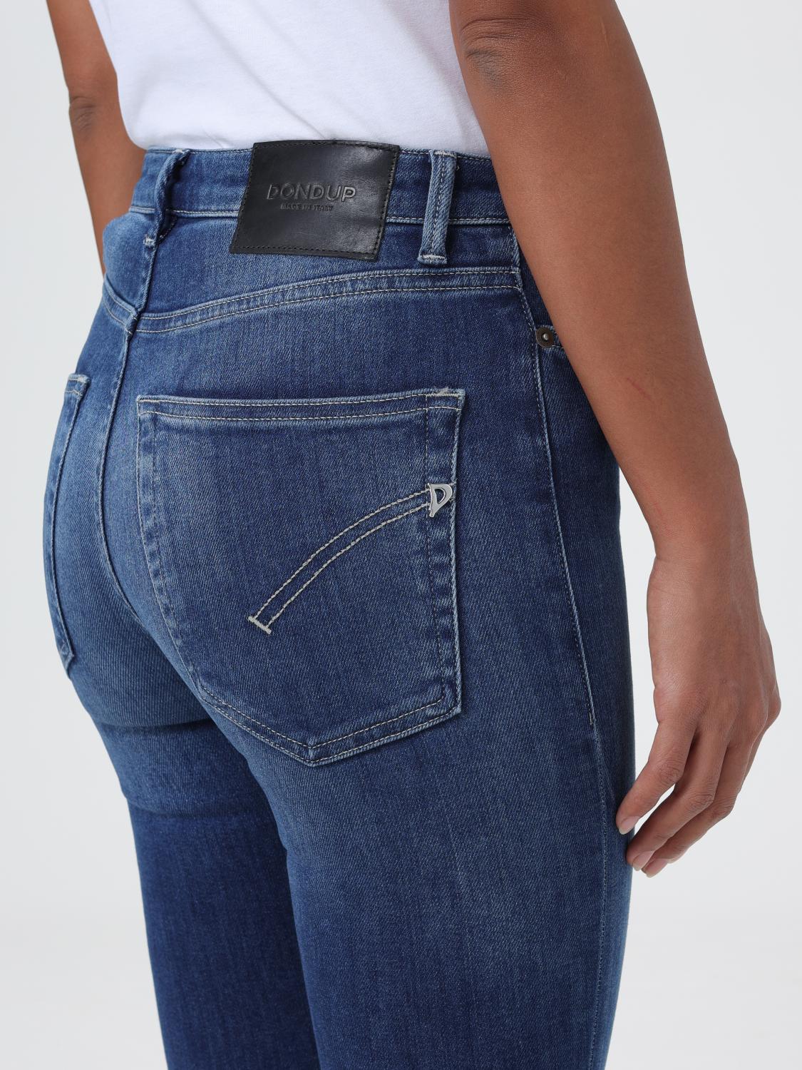 デニム・ジーパン DONDUP Woman Jeans Blue DP449DS0286DGE4 800 Dondup Outlet: denim jeans - Blue | Dondup jeans