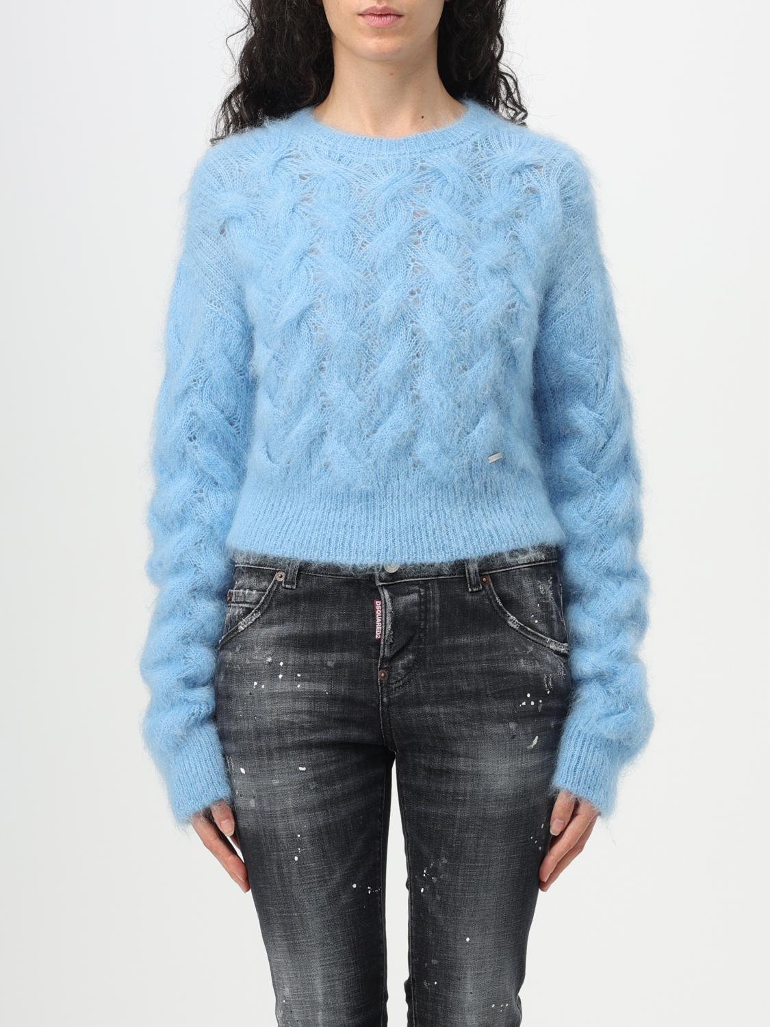 DSQUARED2 PULLOVER: Pullover damen Dsquared2, Blau - Img 1