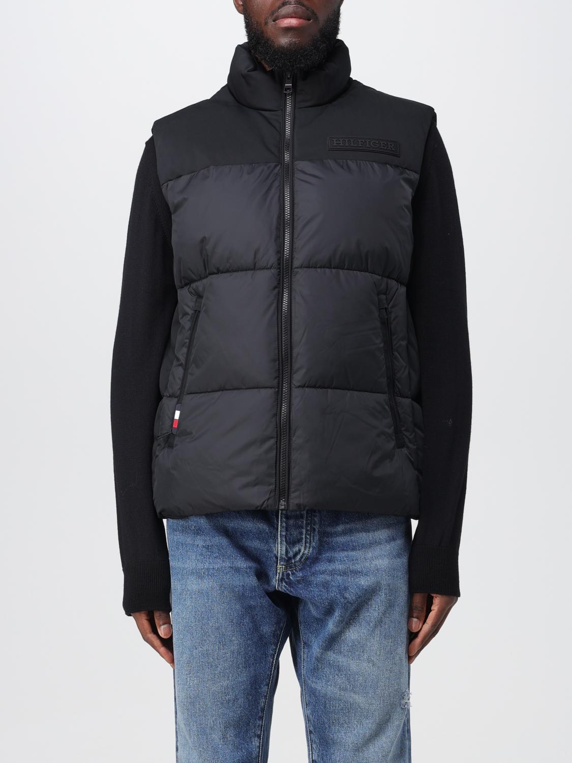 TOMMY HILFIGER JACKET: Jacket men Tommy Hilfiger, Black - Img 1