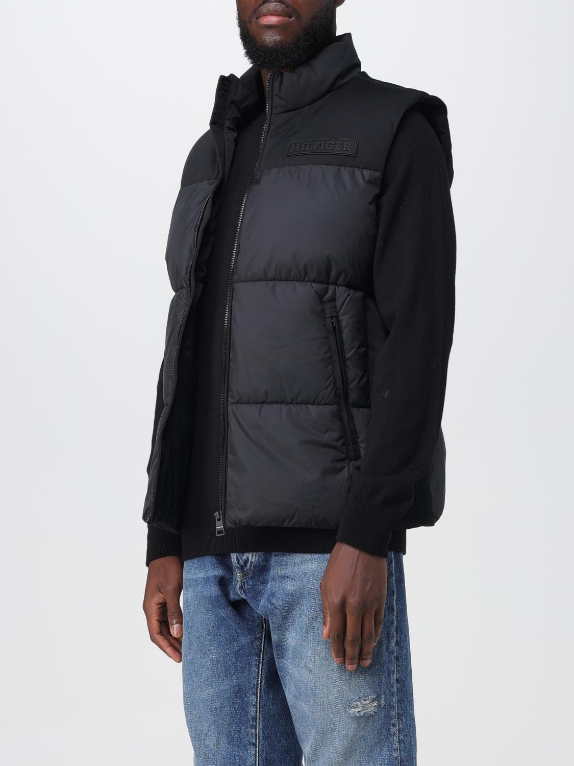 TOMMY HILFIGER JACKET: Jacket men Tommy Hilfiger, Black - Img 3