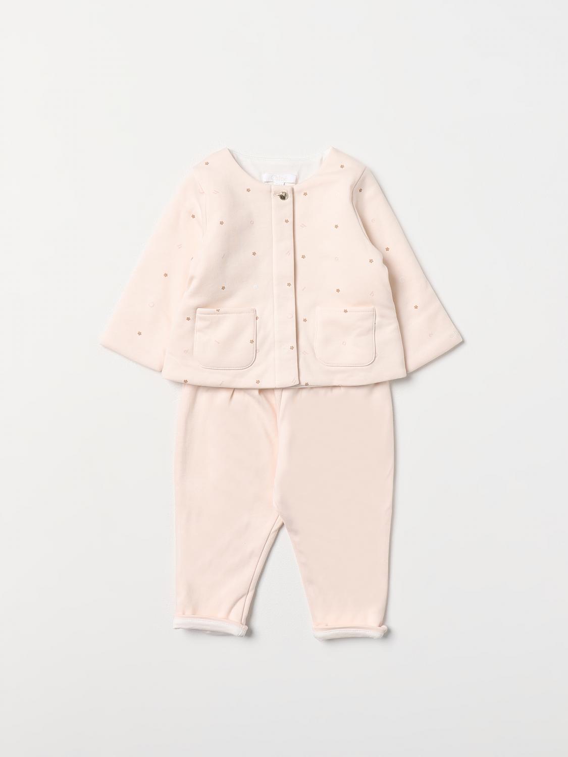 CHLOÉ 连衣裙: 连衣裙 儿童 ChloÉ, 鲑红 - Img 1