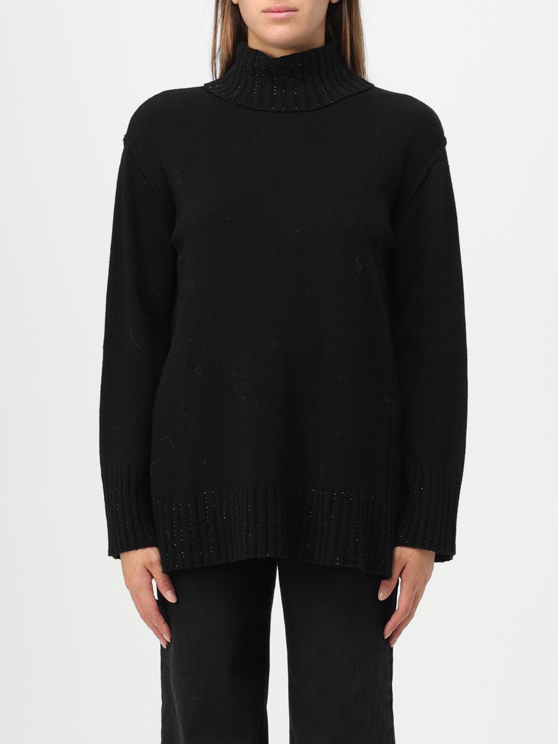 TWINSET 탑: 탑 여성 Twinset, 블랙 - Img 1