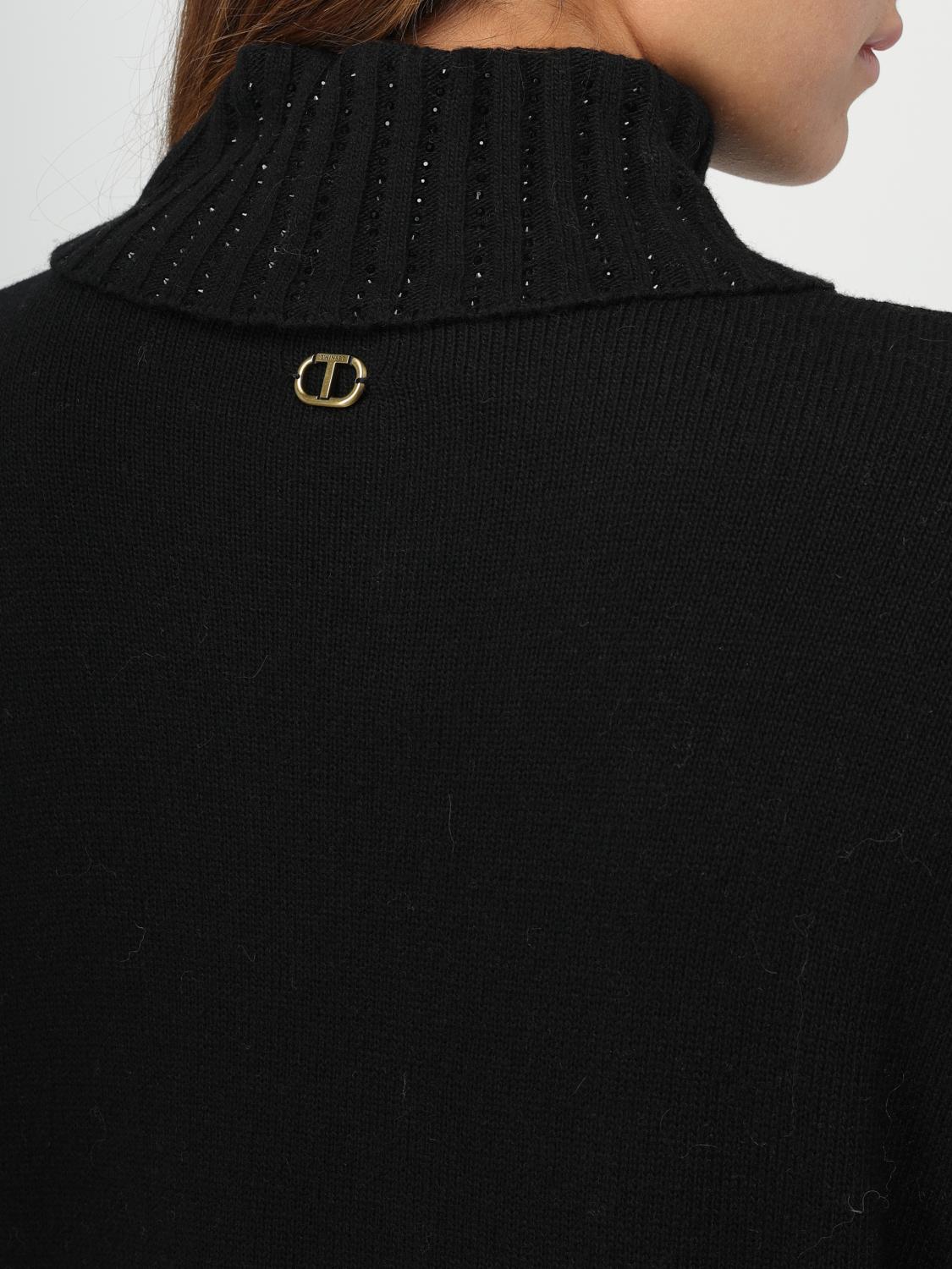 TWINSET 탑: 탑 여성 Twinset, 블랙 - Img 3