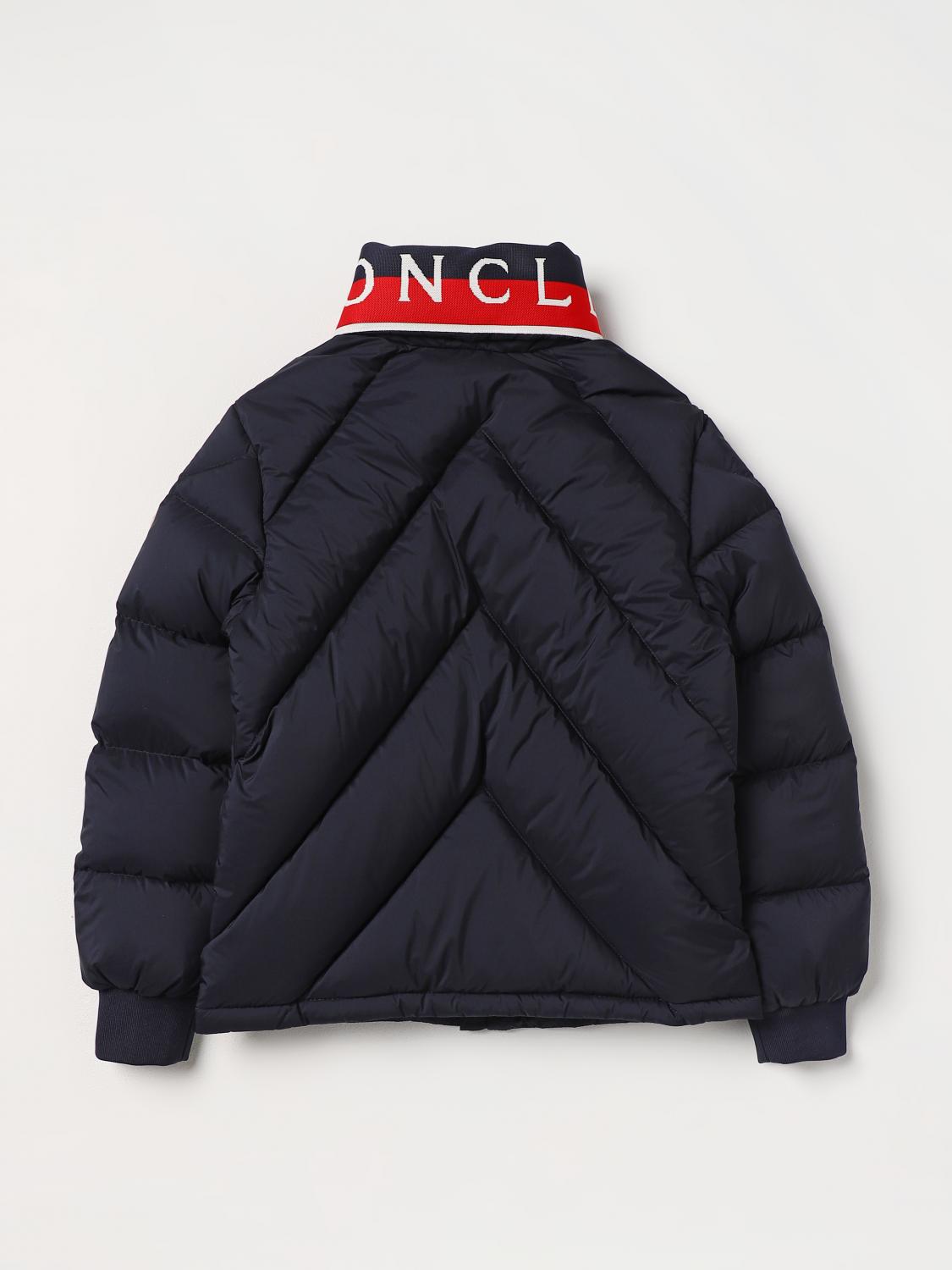 MONCLER CHAQUETA: Chaqueta niños Moncler, Azul Oscuro - Img 2