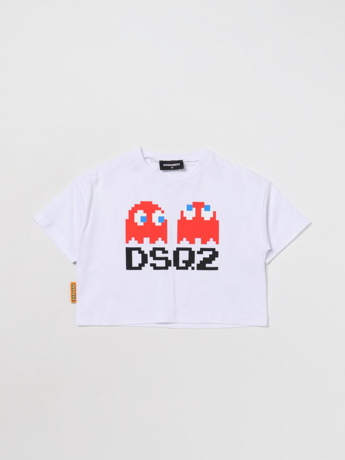 DSQUARED2 T-SHIRT: T-shirt kinder Dsquared2 Junior, Weiß - Img 1
