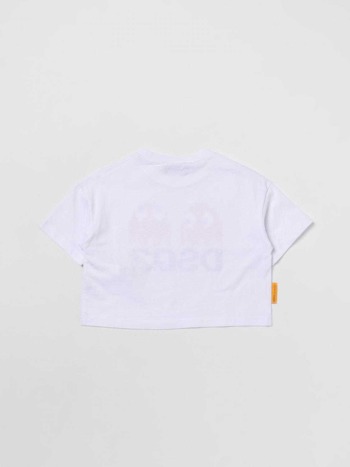 DSQUARED2 T-SHIRT: T-shirt kinder Dsquared2 Junior, Weiß - Img 2