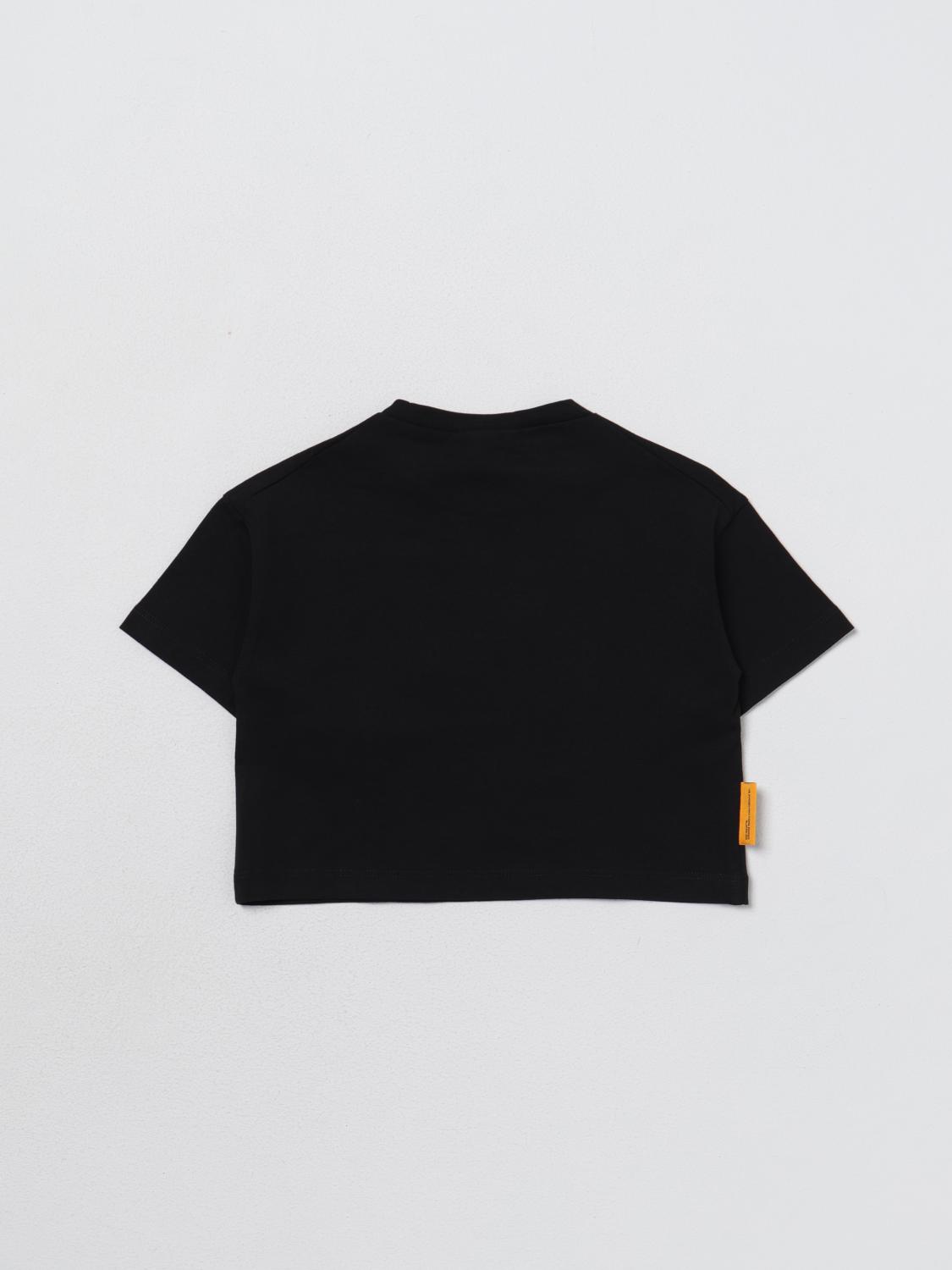 DSQUARED2 CAMISETA: Camiseta niños Dsquared2 Junior, Negro - Img 2