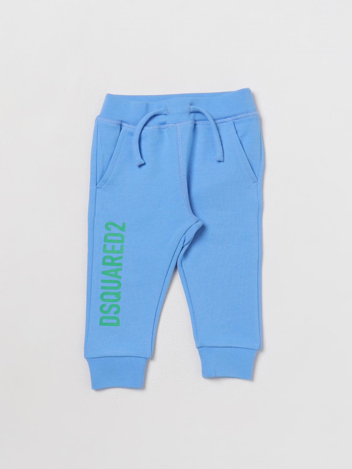 DSQUARED2 PANTALONE: Pantalone Dsquared2 Junior in cotone, Blue - Img 1