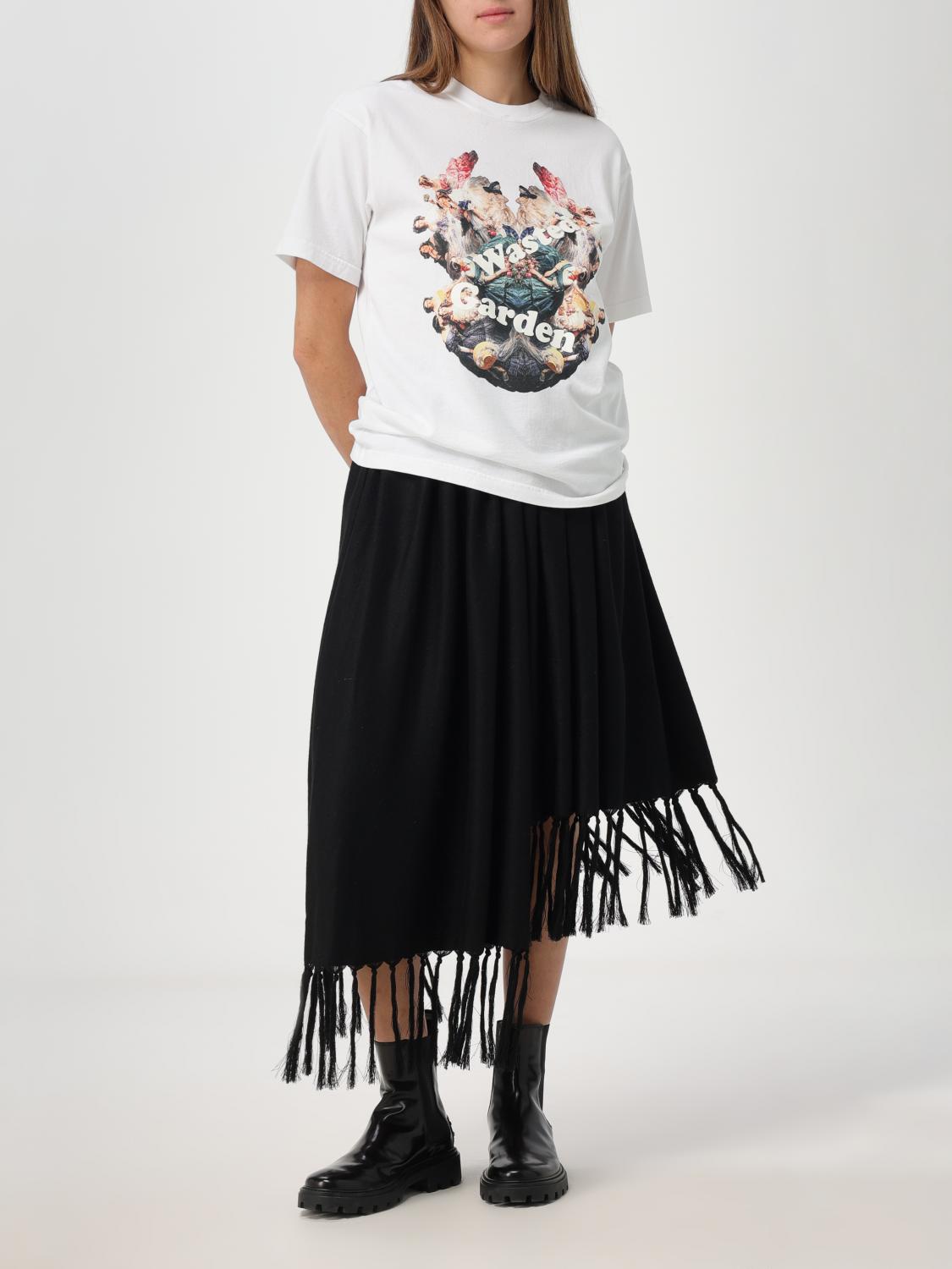 undercoverスカート レア！アンダーカバー 可愛い！チェック変形 巻き