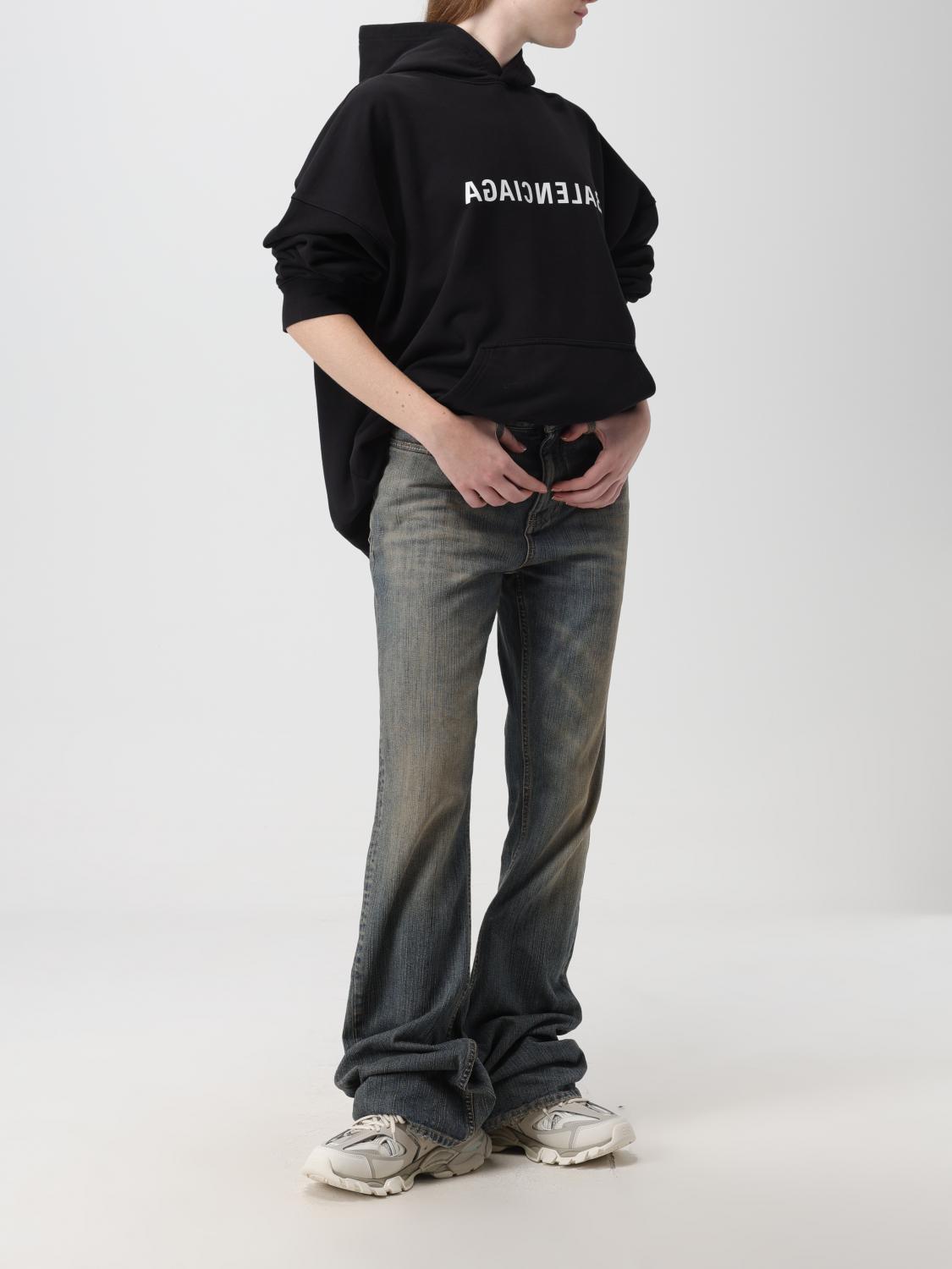 BALENCIAGA SUDADERA: Sudadera mujer Balenciaga, Negro - Img 2
