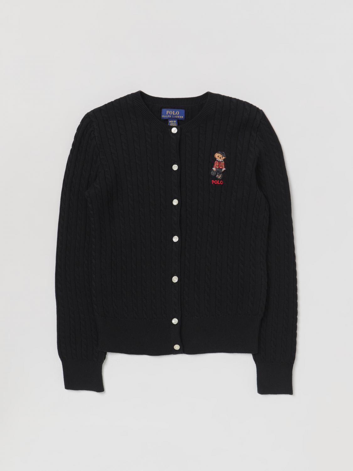 POLO RALPH LAUREN SWEATER: Sweater kids Polo Ralph Lauren, Black - Img 1