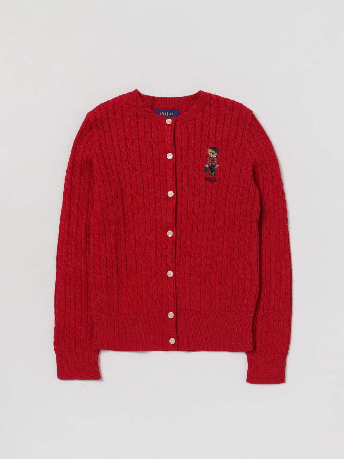 POLO RALPH LAUREN JERSEY: Jersey niños Polo Ralph Lauren, Rojo - Img 1