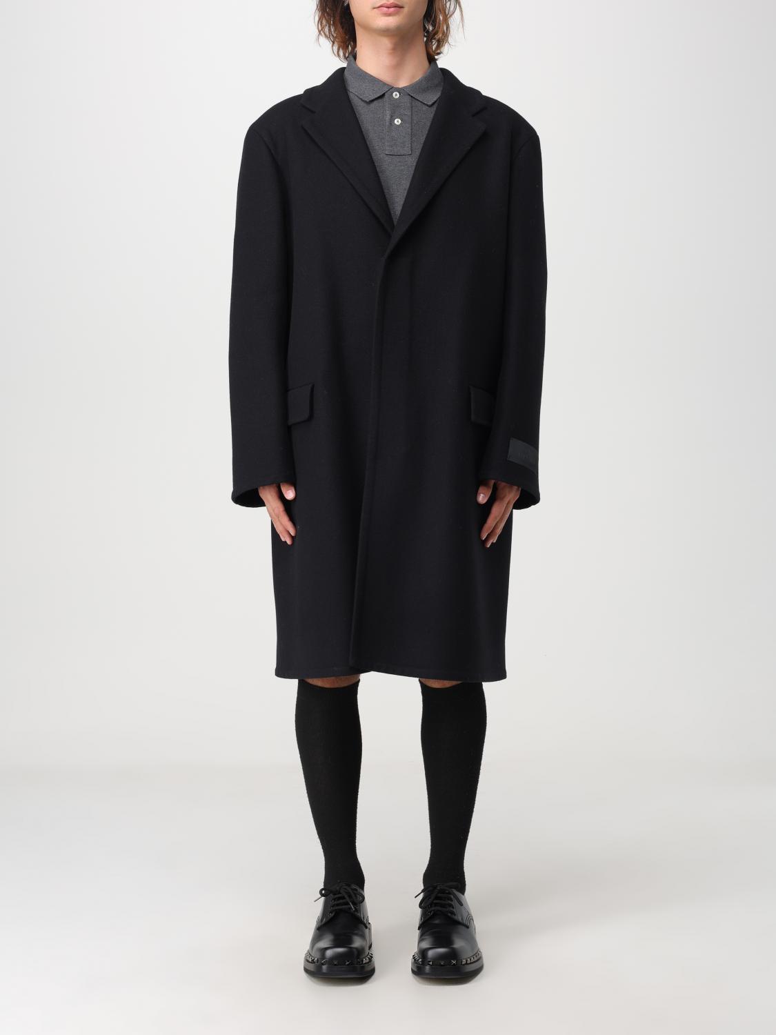 Valentino wool coat - Black | 3V3CAG828U4 | GIGLIO.COM