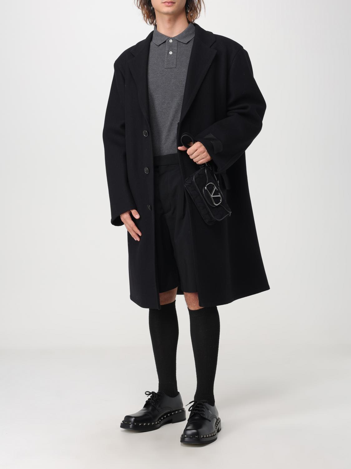 Valentino wool coat - Black | 3V3CAG828U4 | GIGLIO.COM